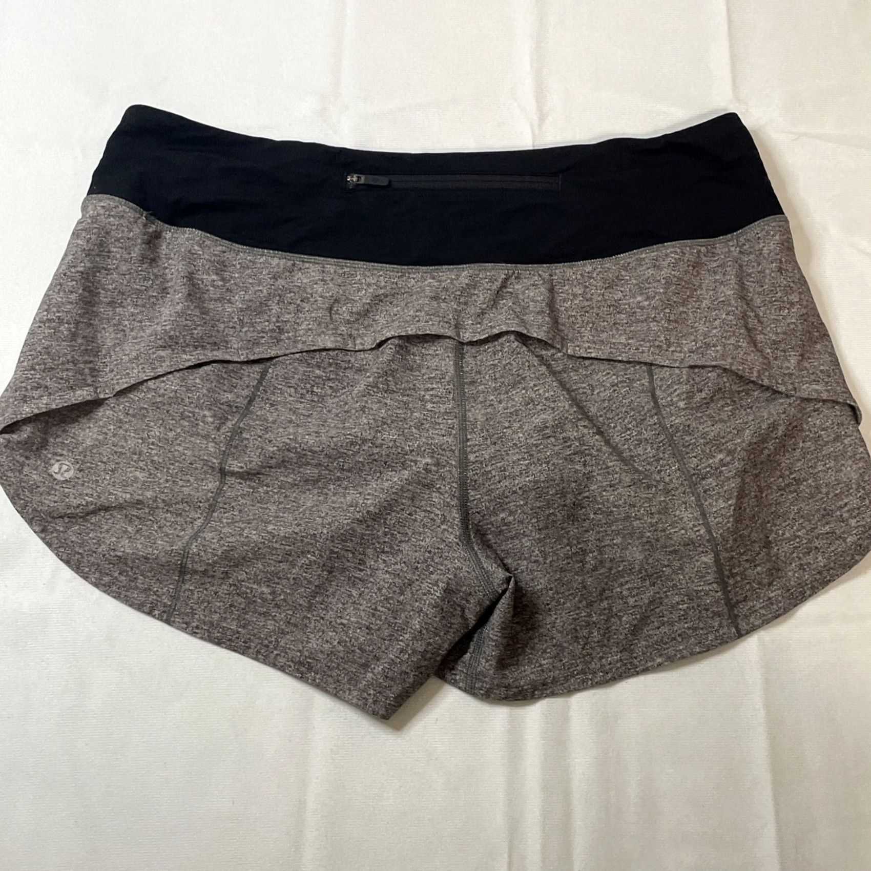 Lululemon Lululemon Speed Up Short 2.5" Women Size 10 Tall Multicolor Heather Lux Black Size 32" / US 10 / IT 46 - 4 Thumbnail