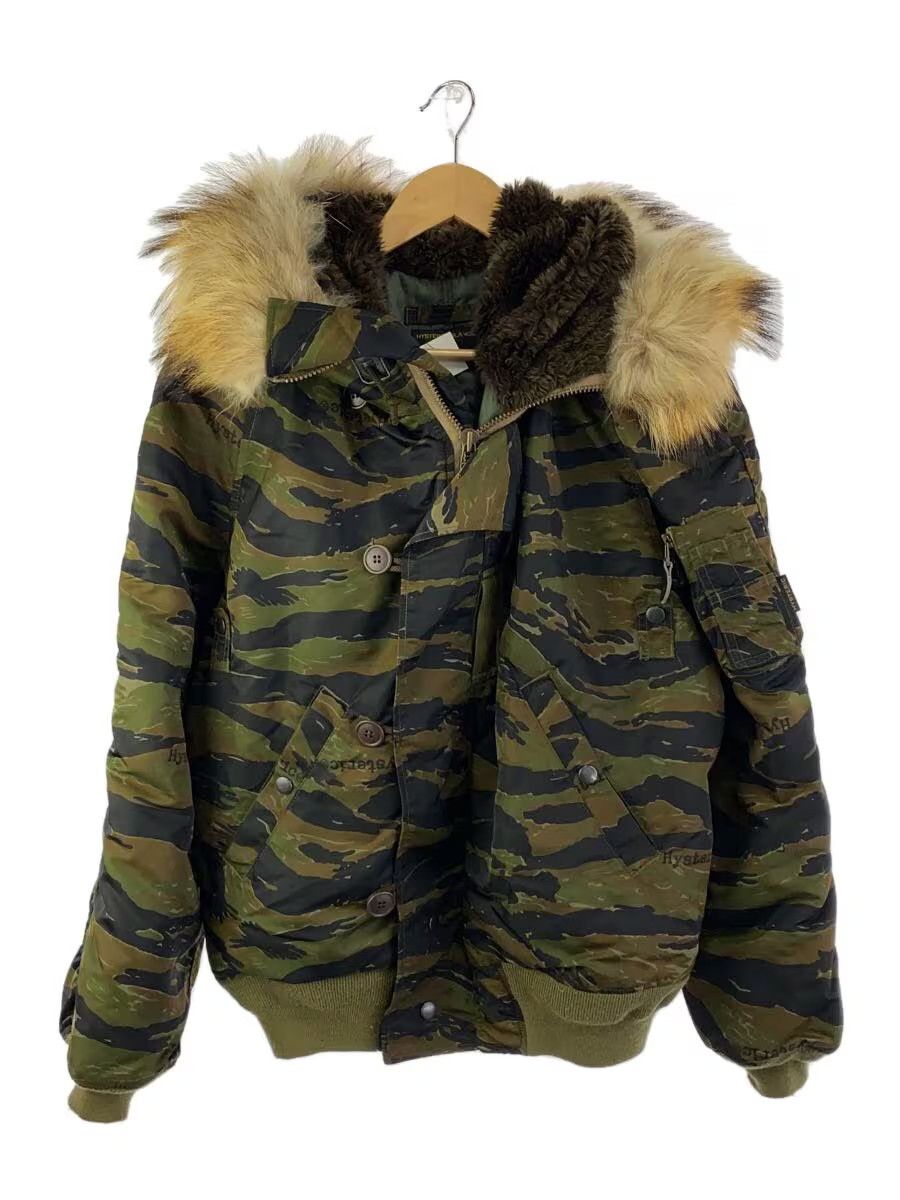 Hysteric Glamour Fluffy Hooded Military Flight Jacket Size US M / EU 48-50 / 2 - 1 Thumbnail