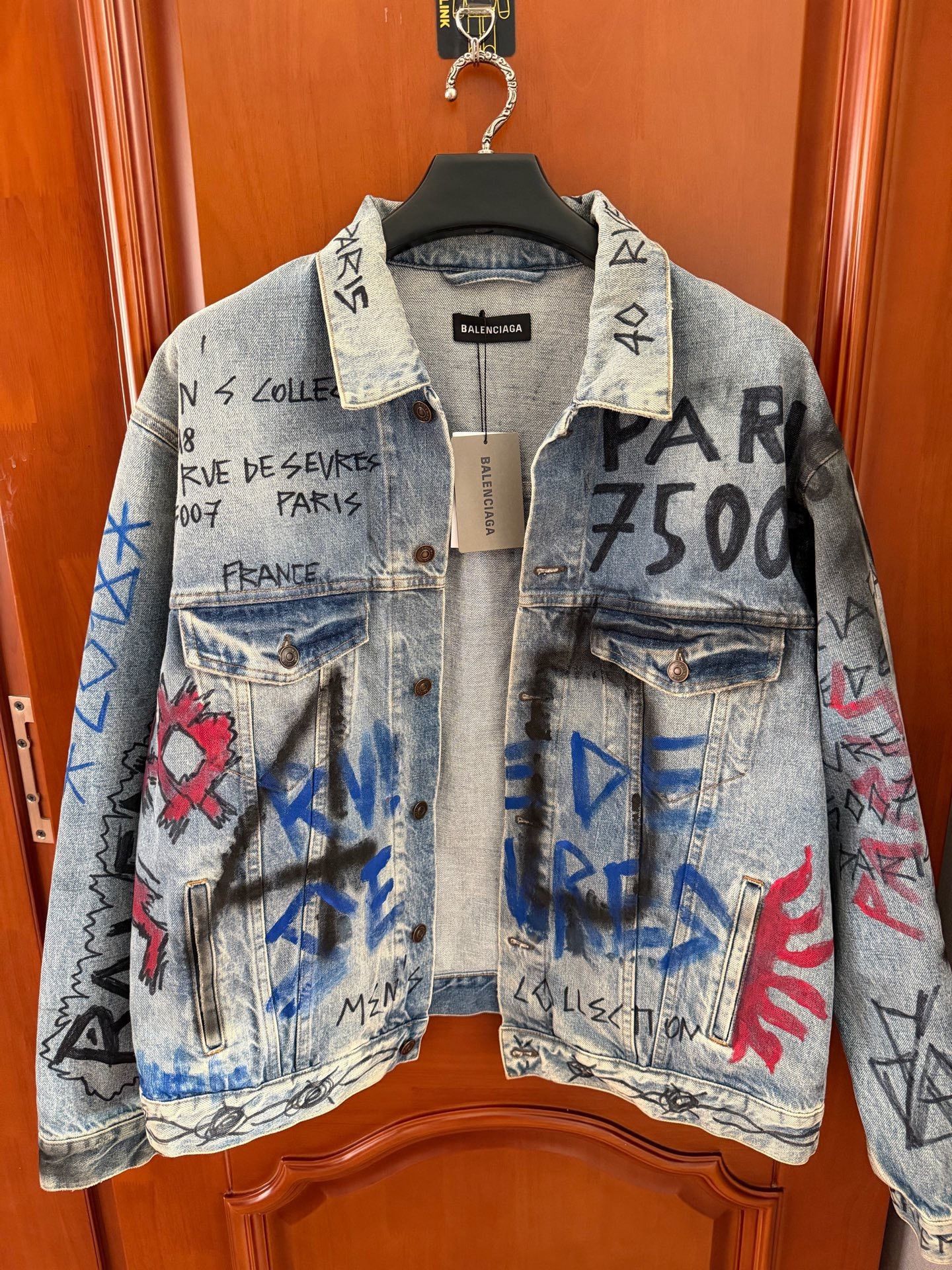 Balenciaga Balenciaga 2018 Paris Limited Denim Jacket Size US S / EU 44-46 / 1 - 1 Thumbnail