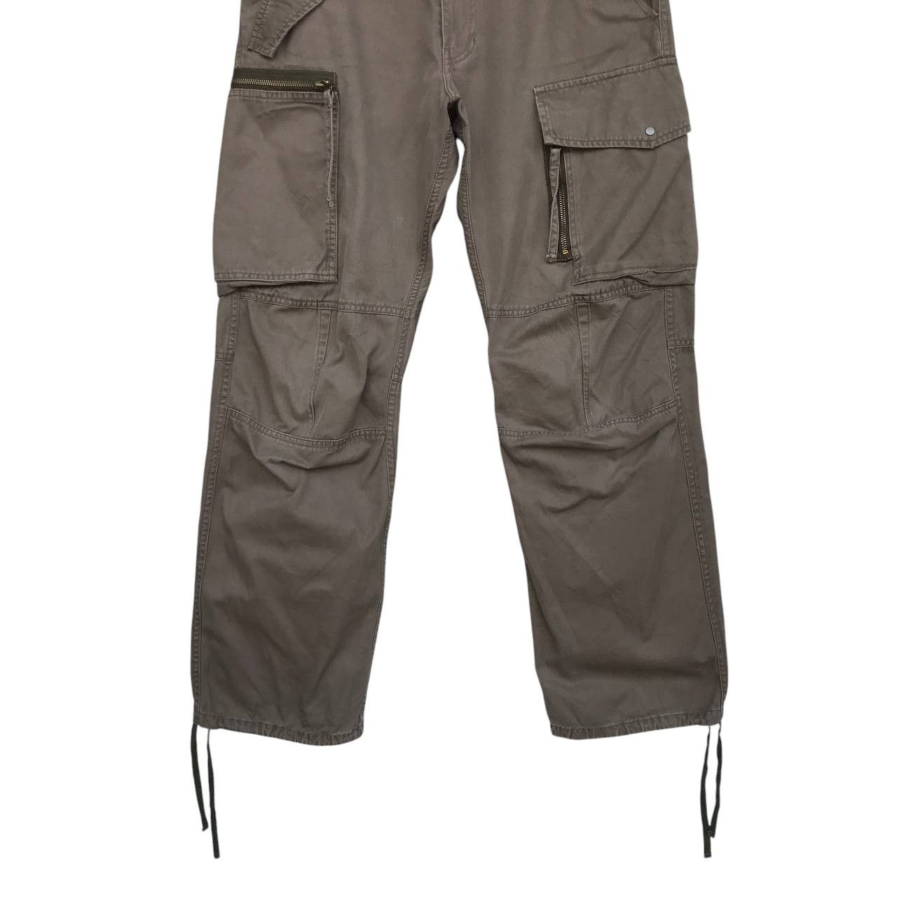 PPFM BJ03-44 RARE PPFM MILITARY TRACKTOR CARGO PANT DRAWSTRING Size US 30 / EU 46 - 2 Thumbnail