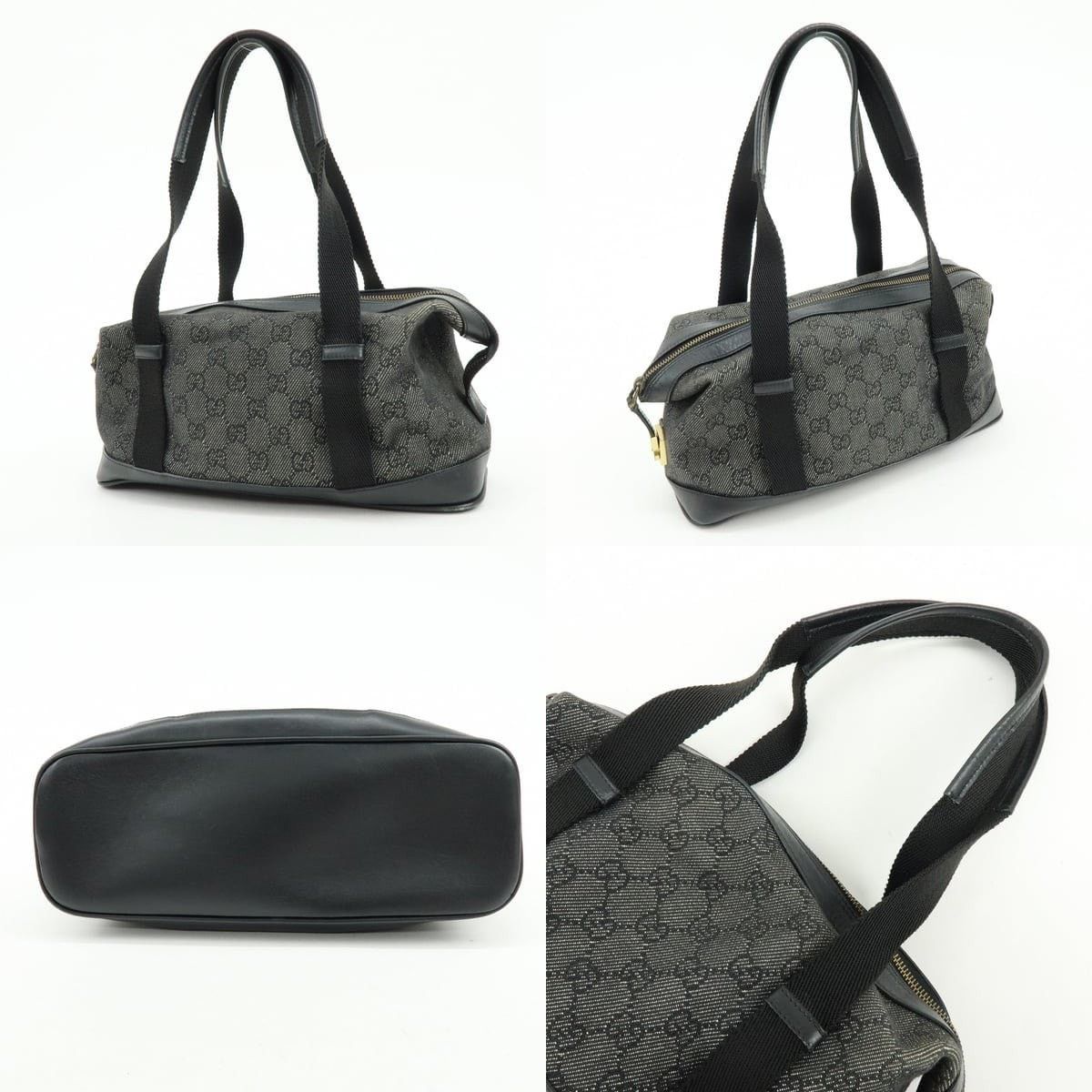 Gucci Gucci GG Supreme Duffle Bag Black Size ONE SIZE - 3 Thumbnail