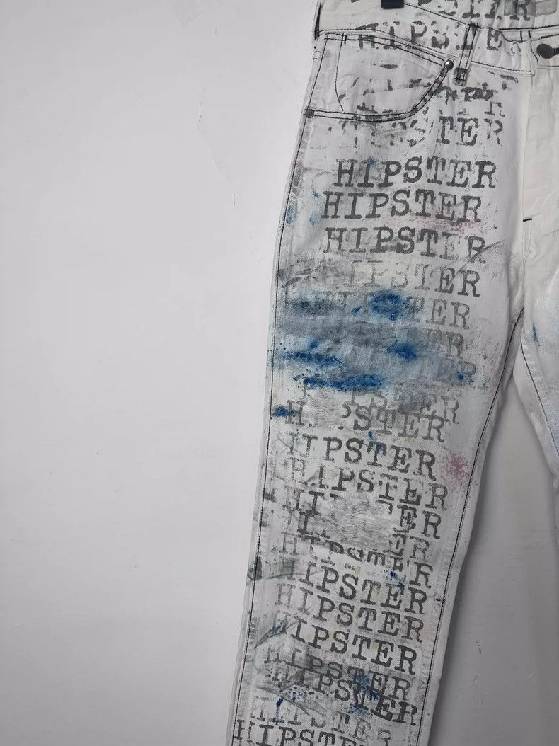 Number (N)ine Number (N)ine size 3 02ss Blue Lacquer Printed Bullet Scree Size US 28 / EU 44 - 3 Thumbnail