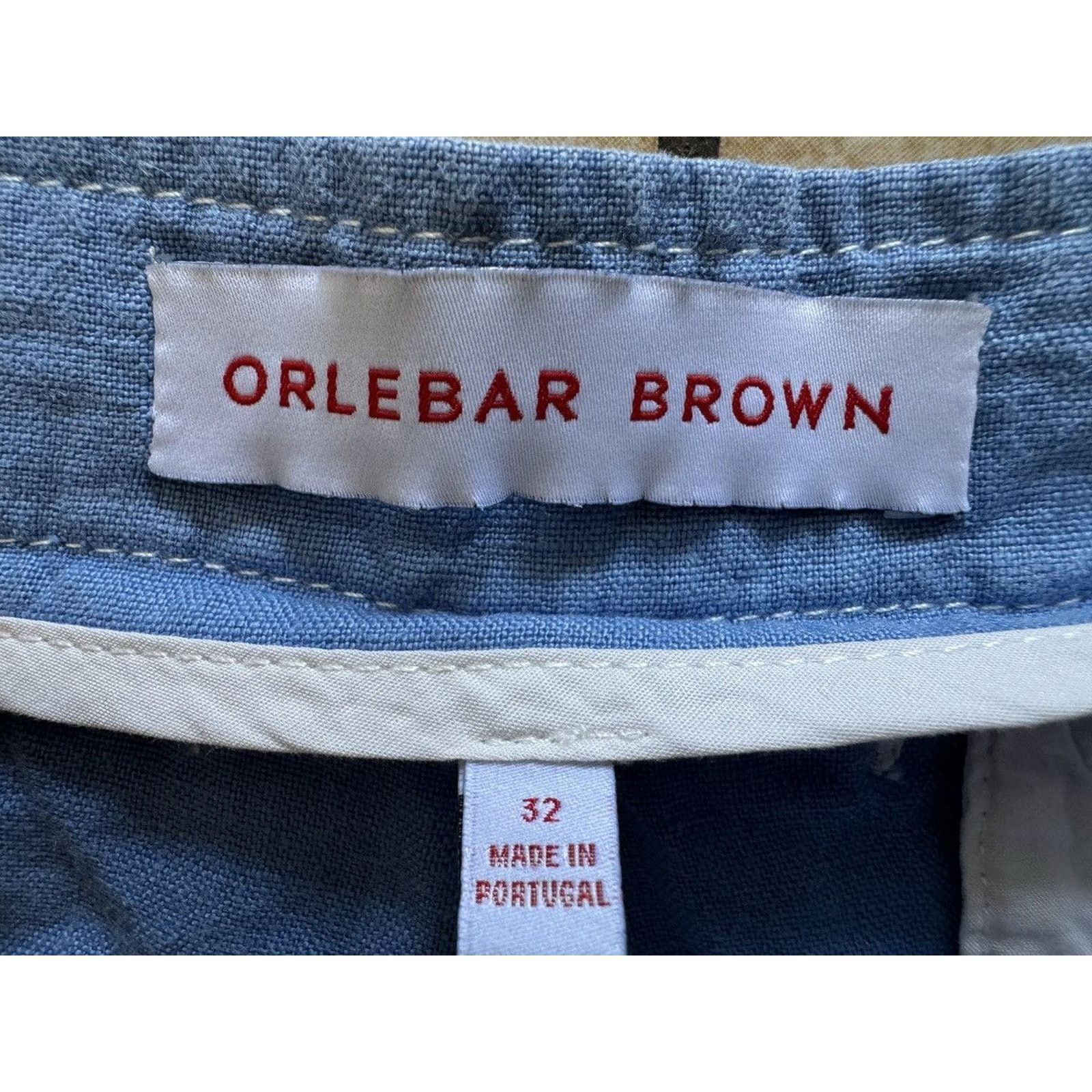 Orlebar Brown Orlebar Brown Linen shorts Size US 32 / EU 48 - 2 Thumbnail