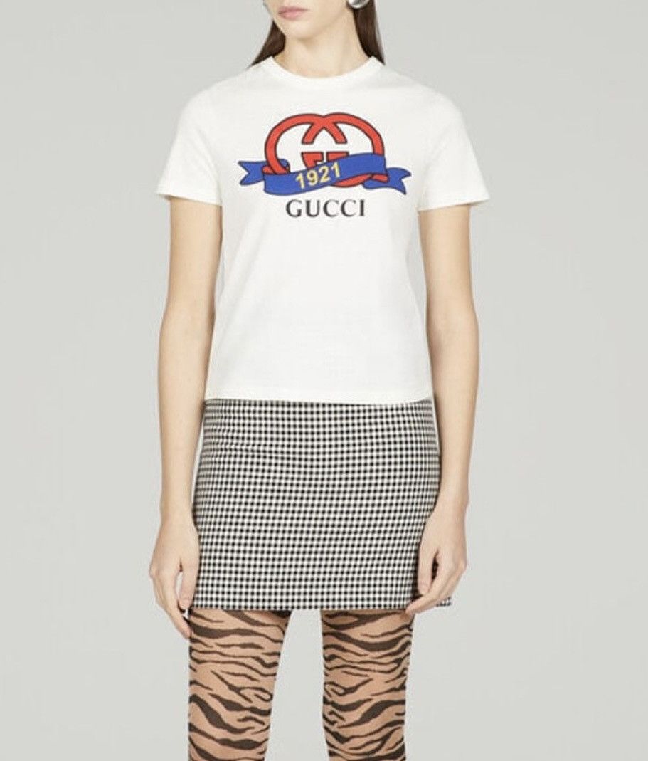 Gucci Gucci 2000s 1921 Interlocking G T-shirt size XS 748287 Size XS / US 0-2 / IT 36-38 - 3 Thumbnail
