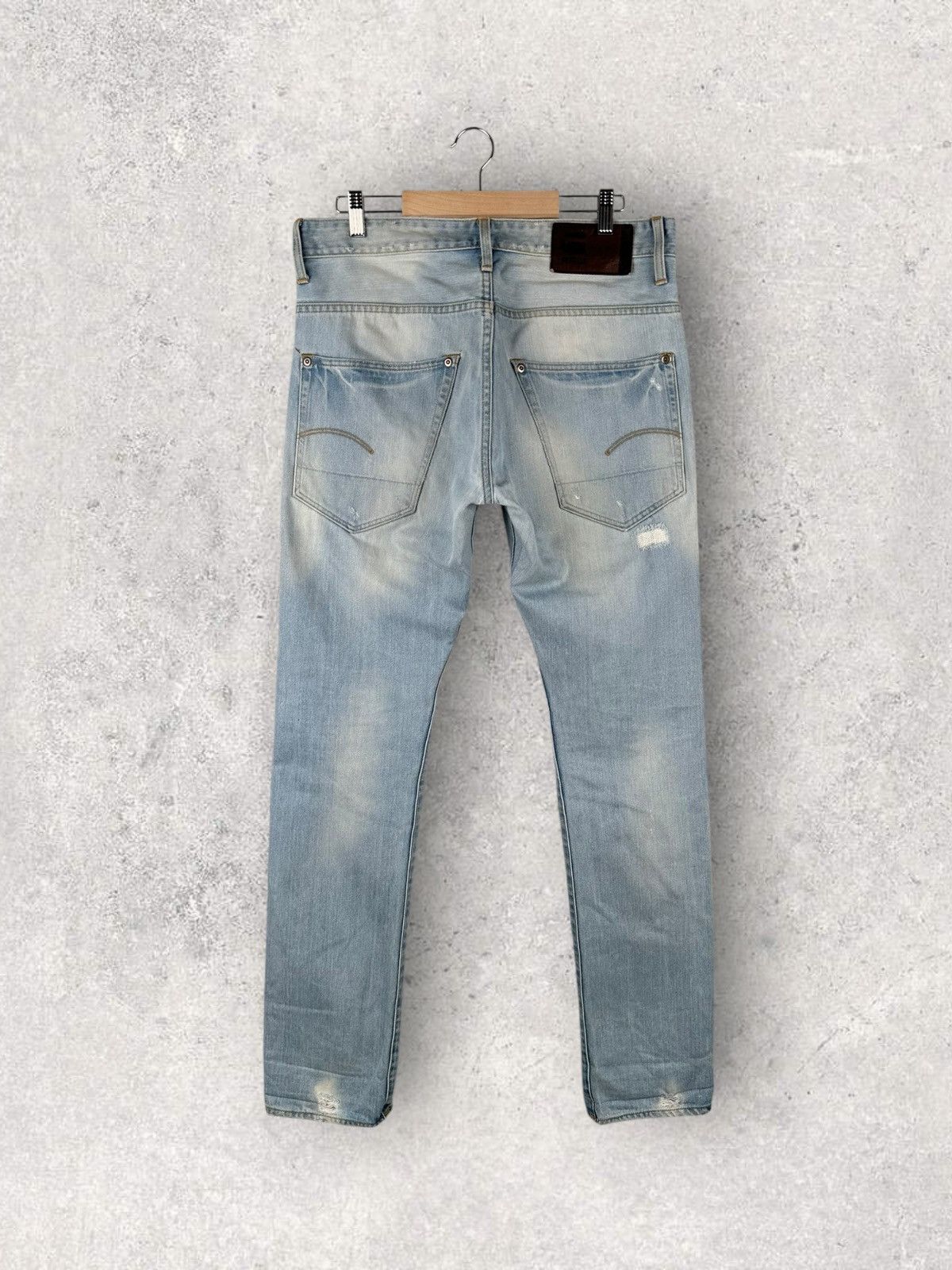 G-Star G-star Radar Tapered Avant Garde Jeans Denim Size US 33 - 2 Thumbnail