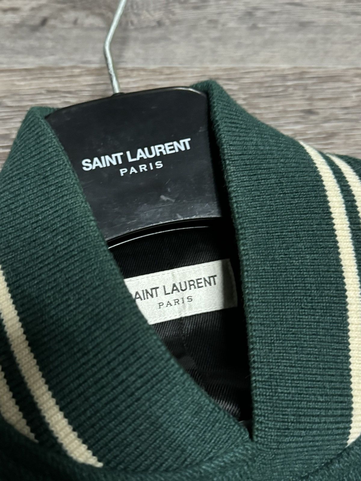 Saint Laurent Paris Saint Laurent Paris teddy jacket sz48 Size US M / EU 48-50 / 2 - 4 Thumbnail