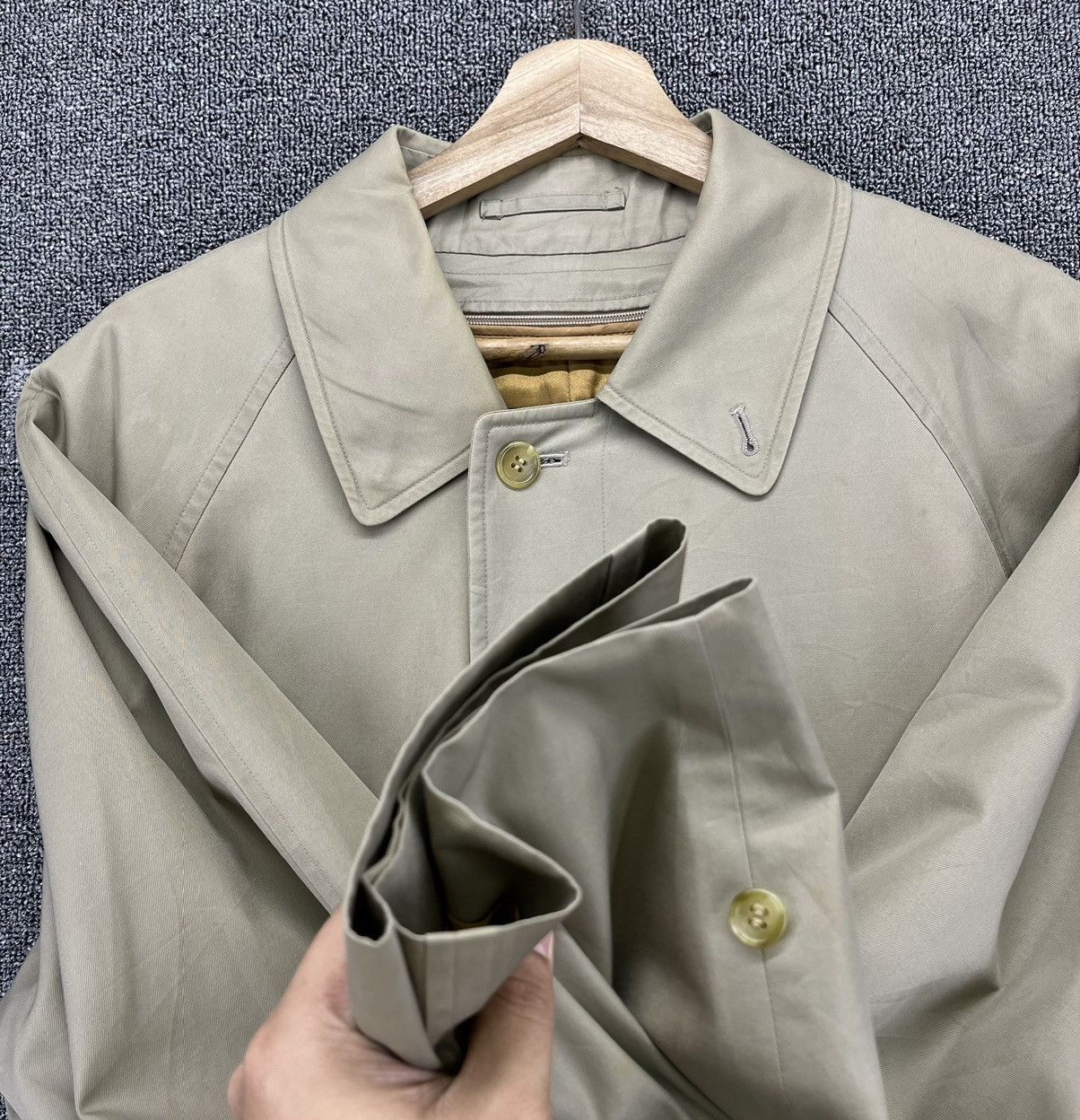 Burberry Vintage Burberry Nova Check Trench Coat Long Jacket Size US M / EU 48-50 / 2 - 14 Thumbnail