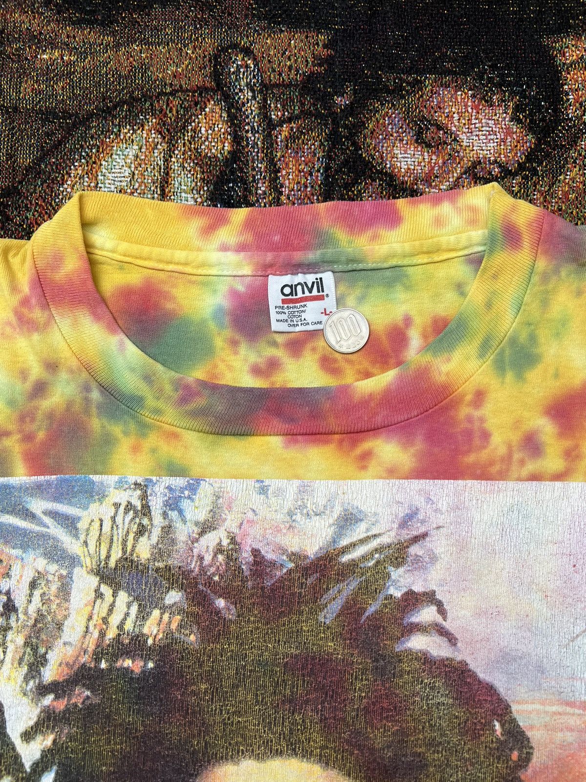 Band Tees Vintage '93 Bob Marley Natty Dread Album Cover Tee Size US L / EU 52-54 / 3 - 5 Thumbnail