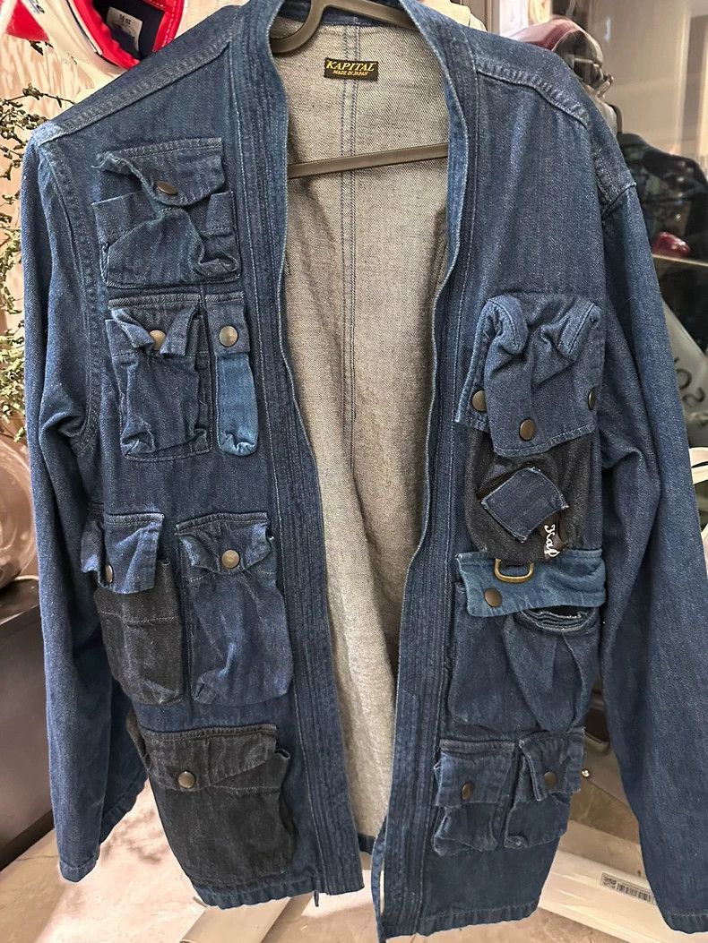 Kapital kapital 10-Pocket Denim Cardigan Size US L / EU 52-54 / 3 - 1 Thumbnail