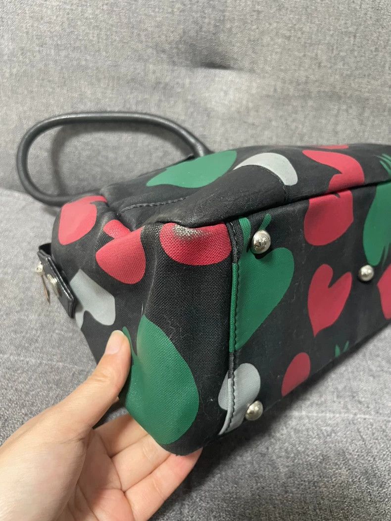 Vivienne Westwood Vivienne Westwood size os Black canvas Y2K love pattern und Size ONE SIZE - 7 Thumbnail