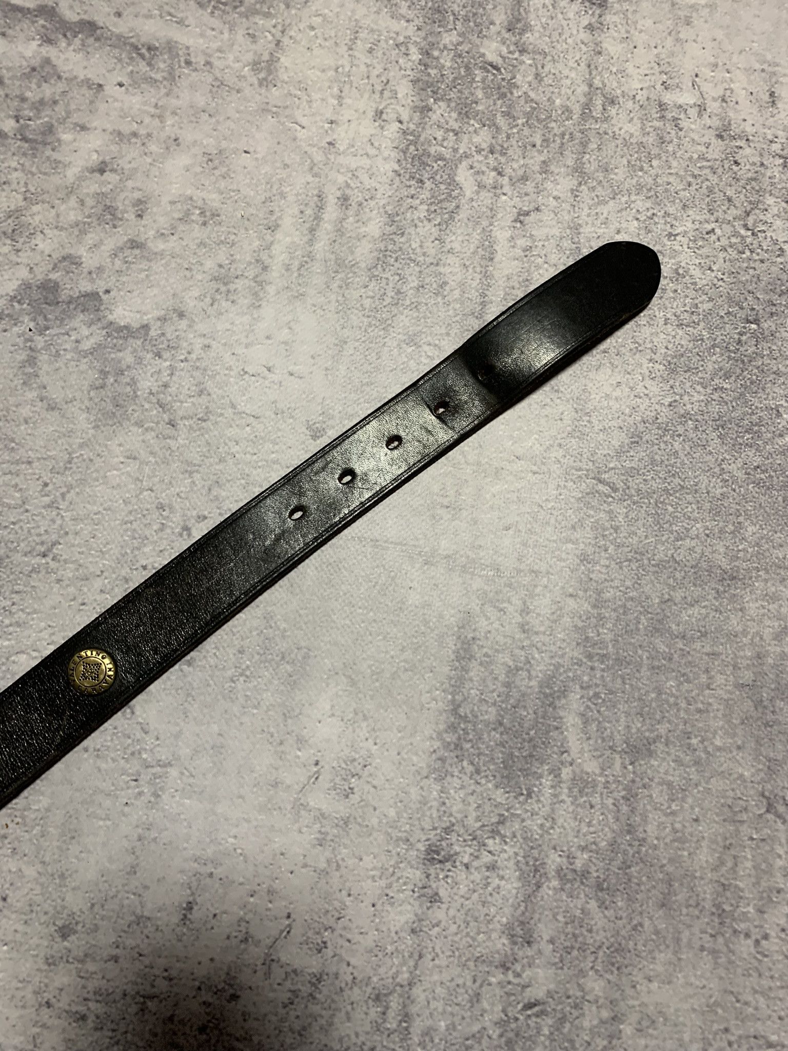 Valentino Valentino Garavani Men Leather Belt Size ONE SIZE - 4 Thumbnail