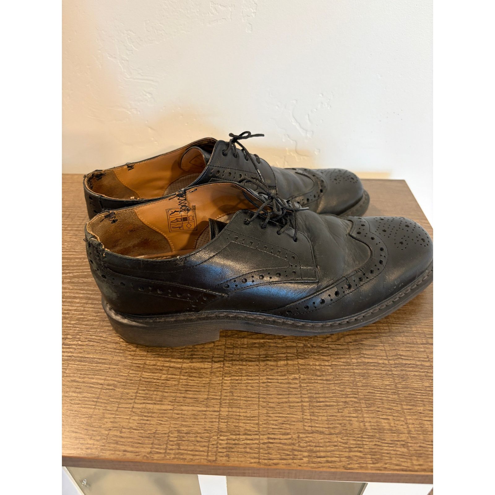 Dr. Martens VTG Dr Martens Leather Wingtip Brogue Oxford Shoes Mens US 8 Size US 8 / EU 41 - 4 Thumbnail