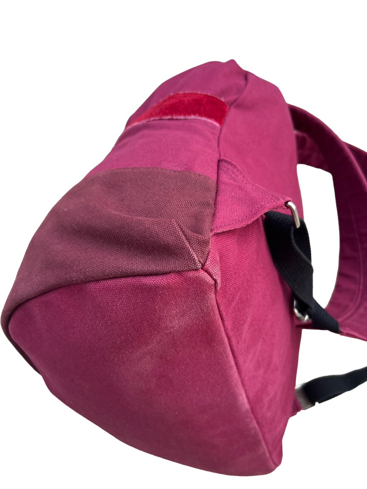 Sifury VTG Sifury Japan Hybrid Cotton Suede Leather Backpack Bag Size ONE SIZE - 12 Thumbnail