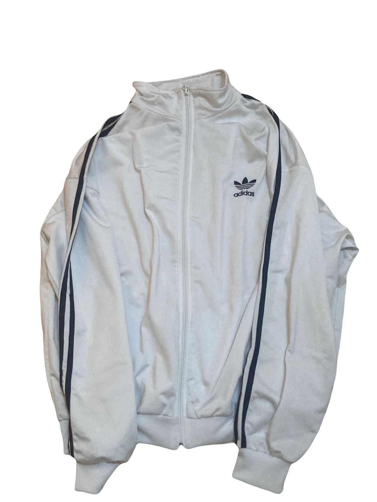 Adidas × Vintage Vintage Nylon Adidas Windbreaker Size US L / EU 52-54 / 3 - 1 Thumbnail