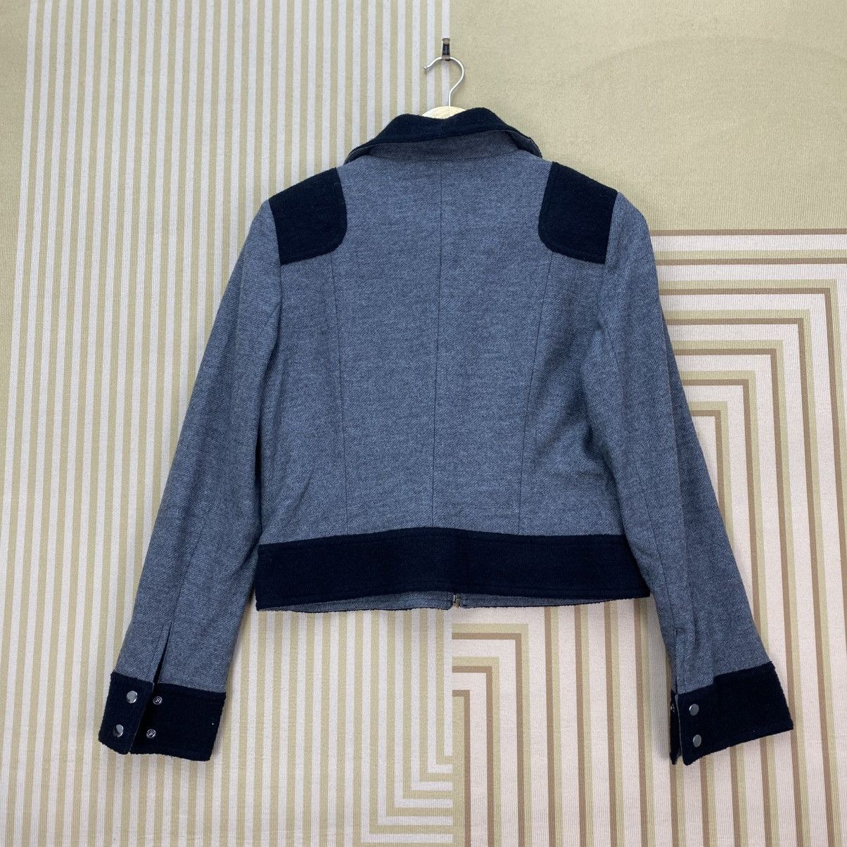 Japanese Brand 🫶Magenta Wool Blend cropped jacket Size S / US 4 / IT 40 - 2 Thumbnail