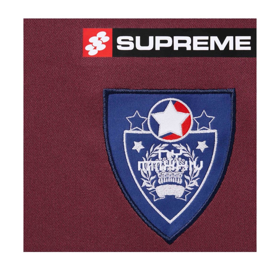 Supreme XXL Supreme Crest Jersey Red Size US XXL / EU 58 / 5 - 3 Thumbnail