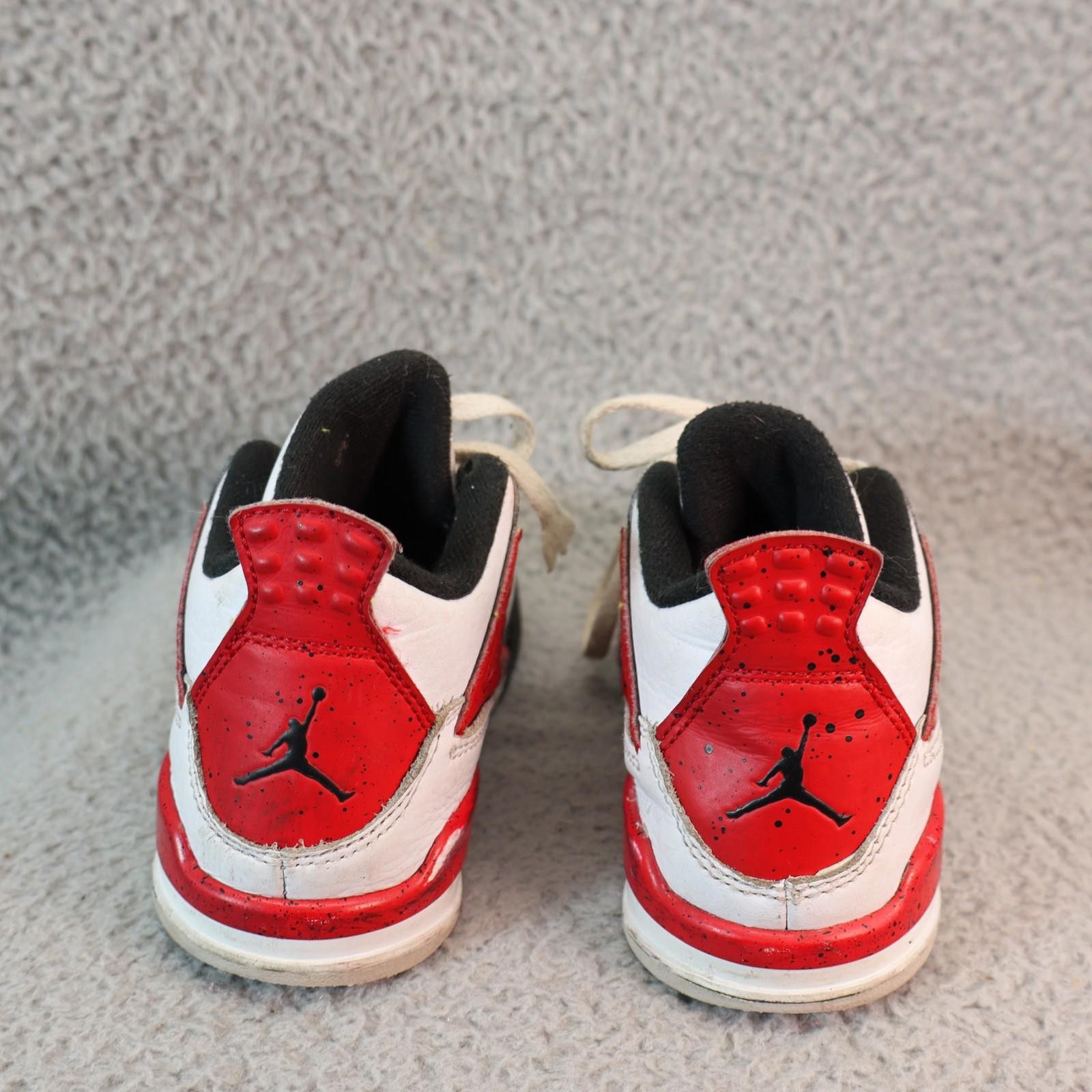 Jordan Brand Retro Jordan 4 Red Cement Child Size 12c Bred Size US 12 / EU 45 - 5 Thumbnail