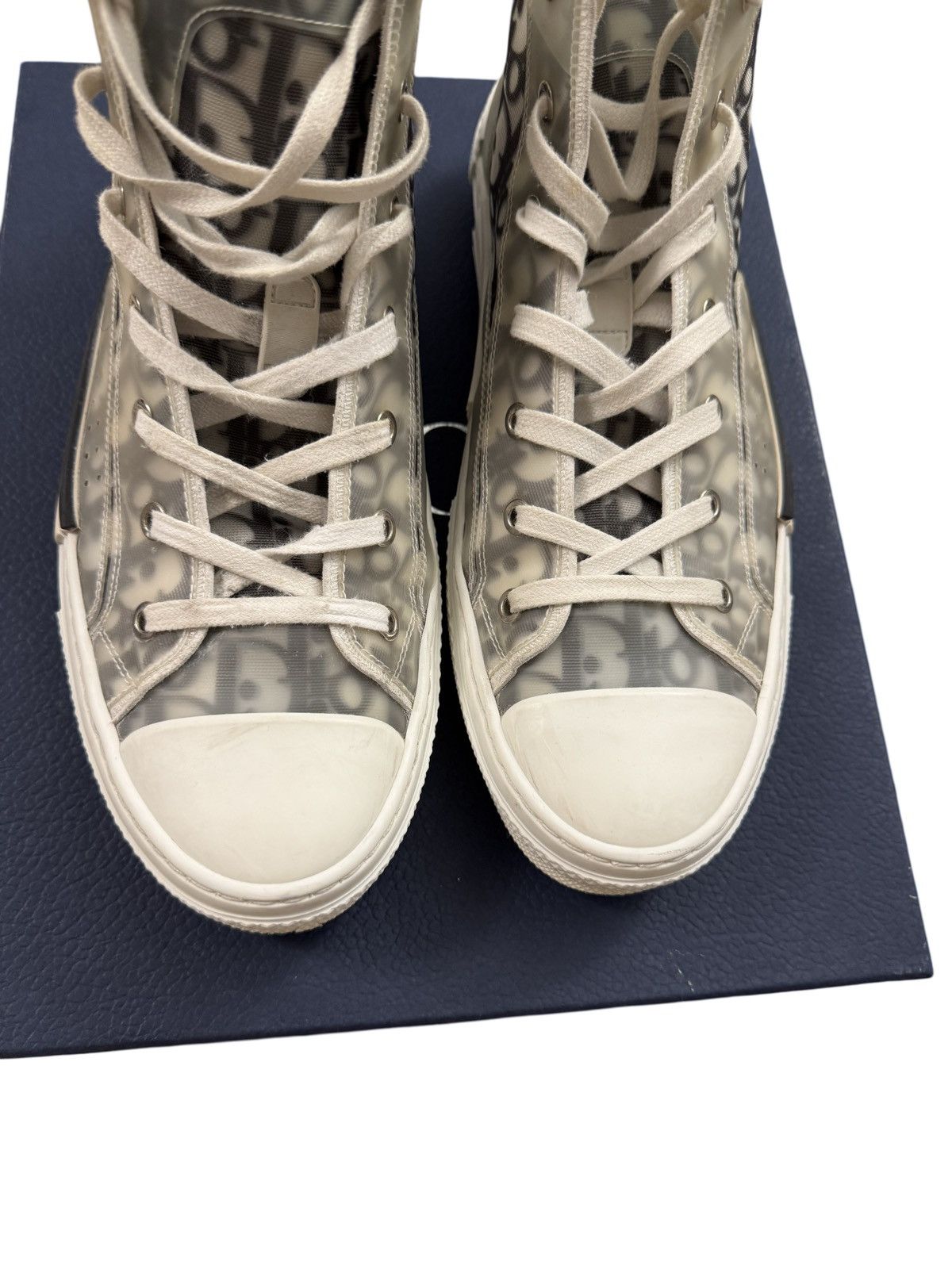 Dior 🔥Dior Oblique Canvas B23 League High-Top Sneakers/Dior shoes Size US 9 / EU 42 - 11 Thumbnail