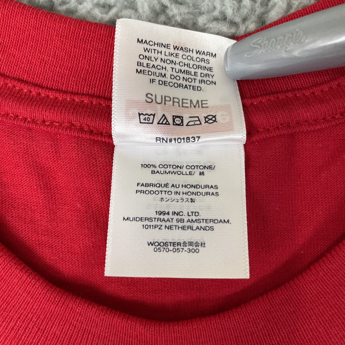 Supreme Supreme Tyler the Creator Photo Tee Red Size M Size US M / EU 48-50 / 2 - 5 Thumbnail