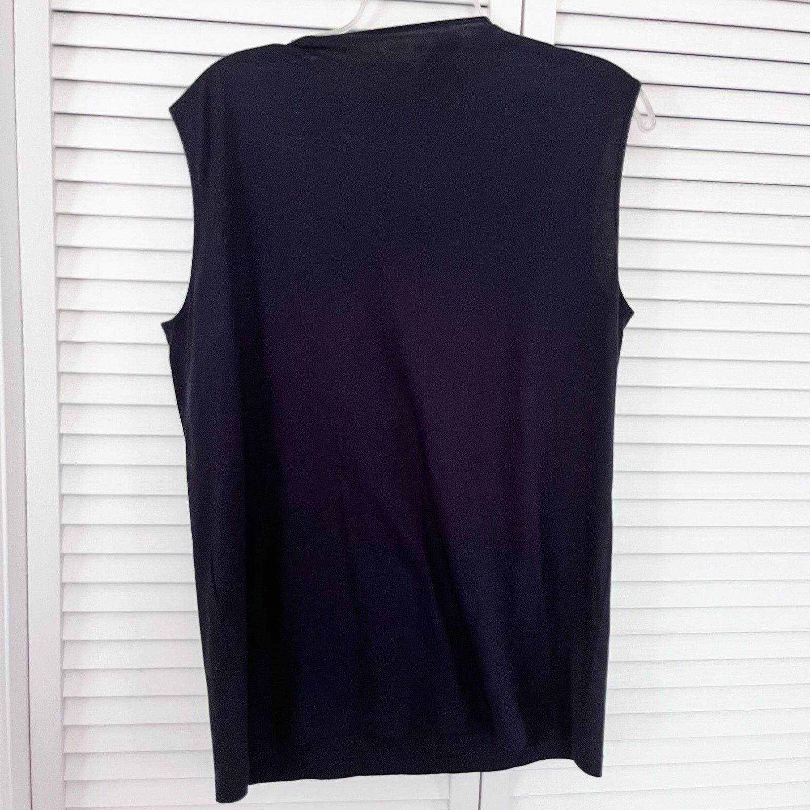 Stella McCartney STELLA MCCARTNEY Navy Embellished Jeweled Sleeveless Tunic Size M / US 6-8 / IT 42-44 - 5 Thumbnail