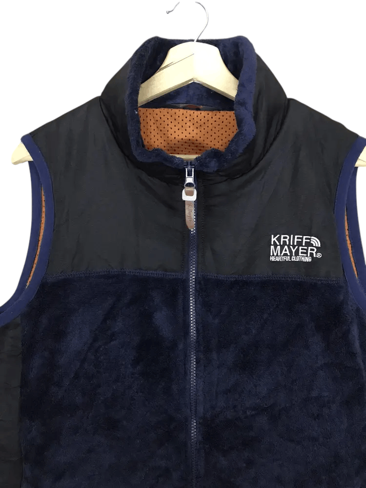 Vintage Vintage Kriff Mayer Fleece Vest Size US XL / EU 56 / 4 - 4 Thumbnail