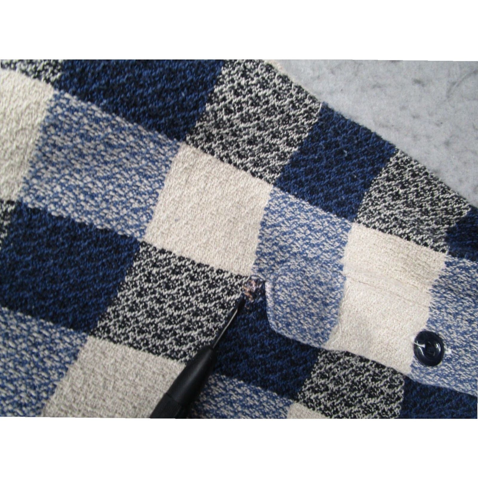 Ralph Lauren Ralph Lauren Denim Supply Mens XL Blue Check Long Sleeve Button Up Shirt Size US XL / EU 56 / 4 - 7 Thumbnail