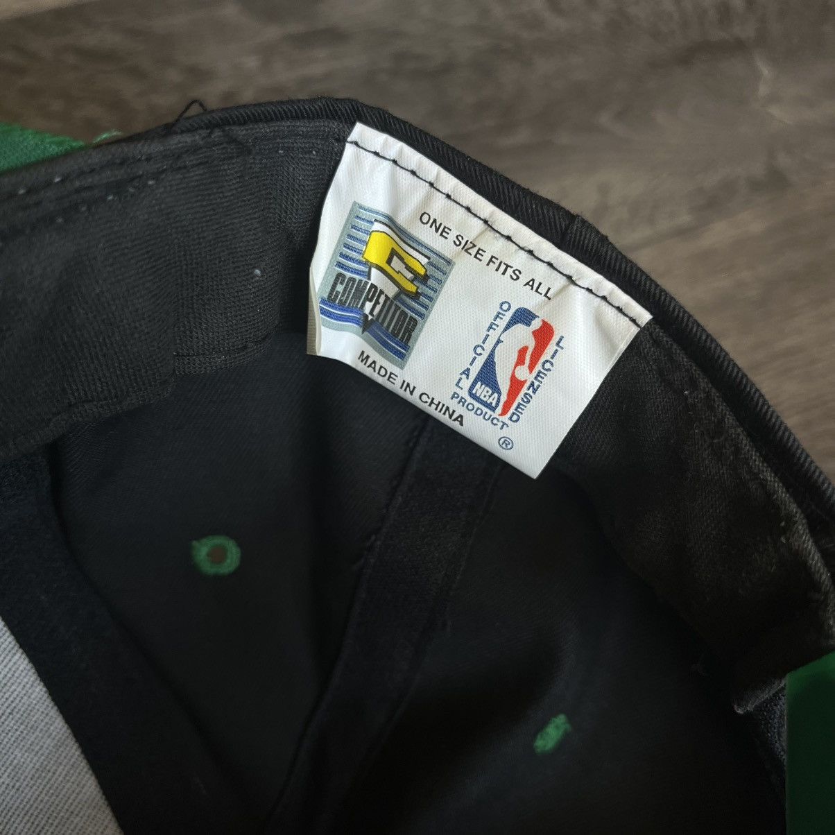 Logo 7 × NBA × Vintage Vintage NBA Boston Celtics Embroidered Logo 7 Snapback Hat Size ONE SIZE - 6 Thumbnail