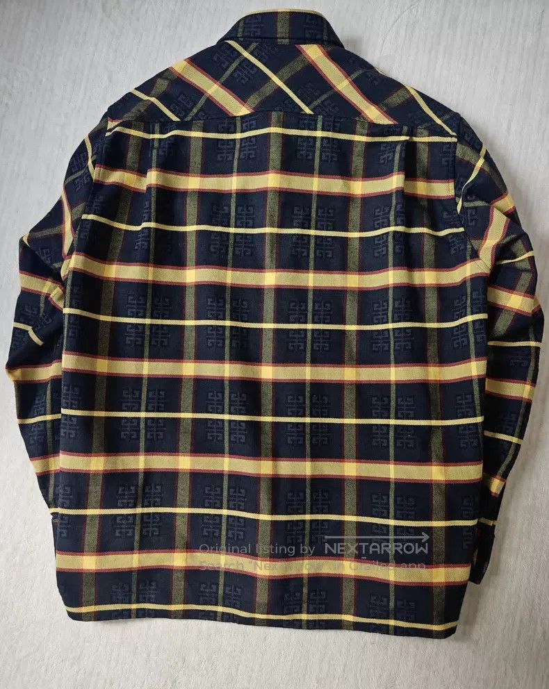 Givenchy Givenchy Quiet Luxury Plaid Denim Shirt Jacket Size US L / EU 52-54 / 3 - 2 Thumbnail