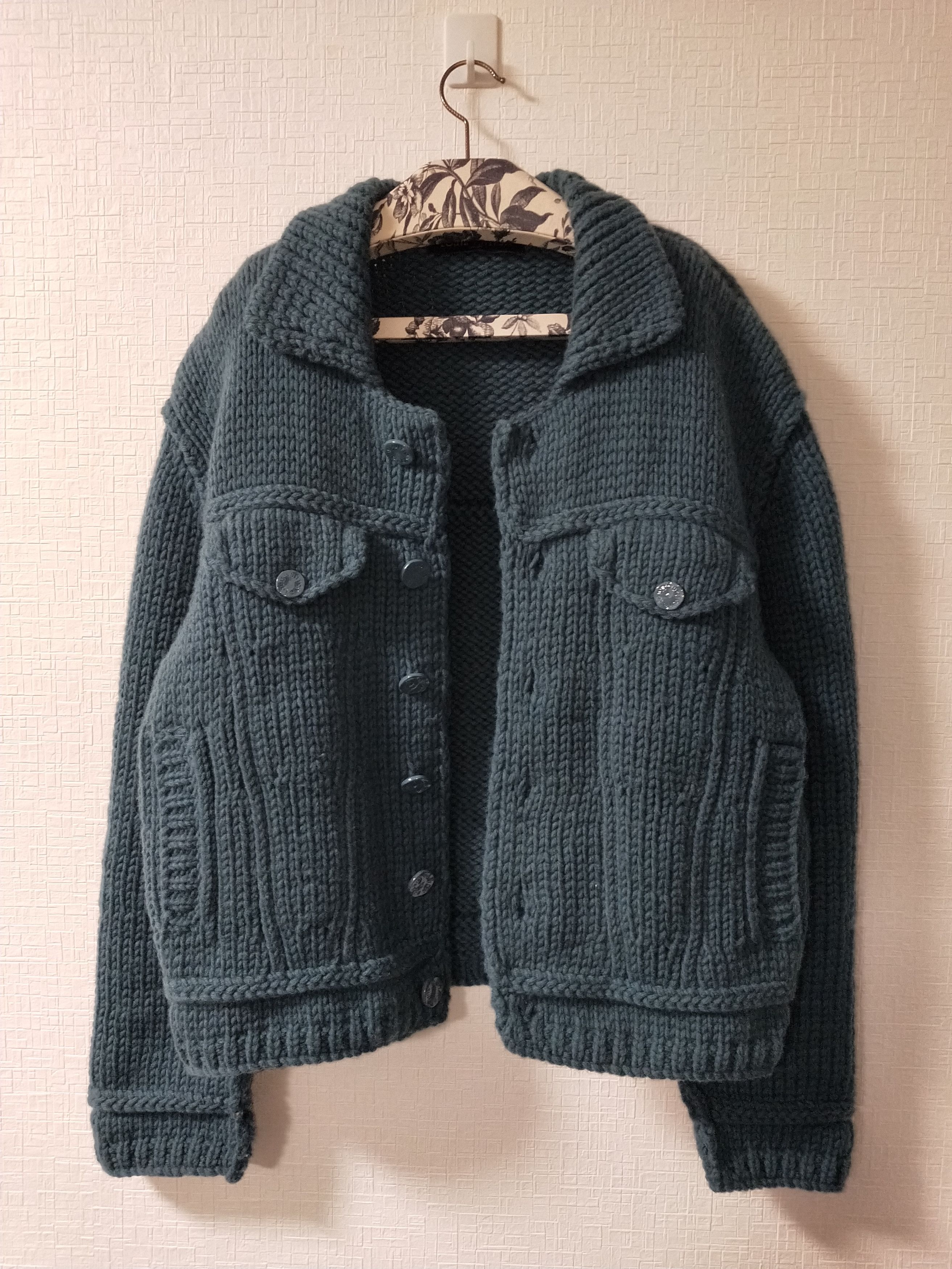 Louis Vuitton Knit Trucker Jacket Size US M / EU 48-50 / 2 - 1 Thumbnail