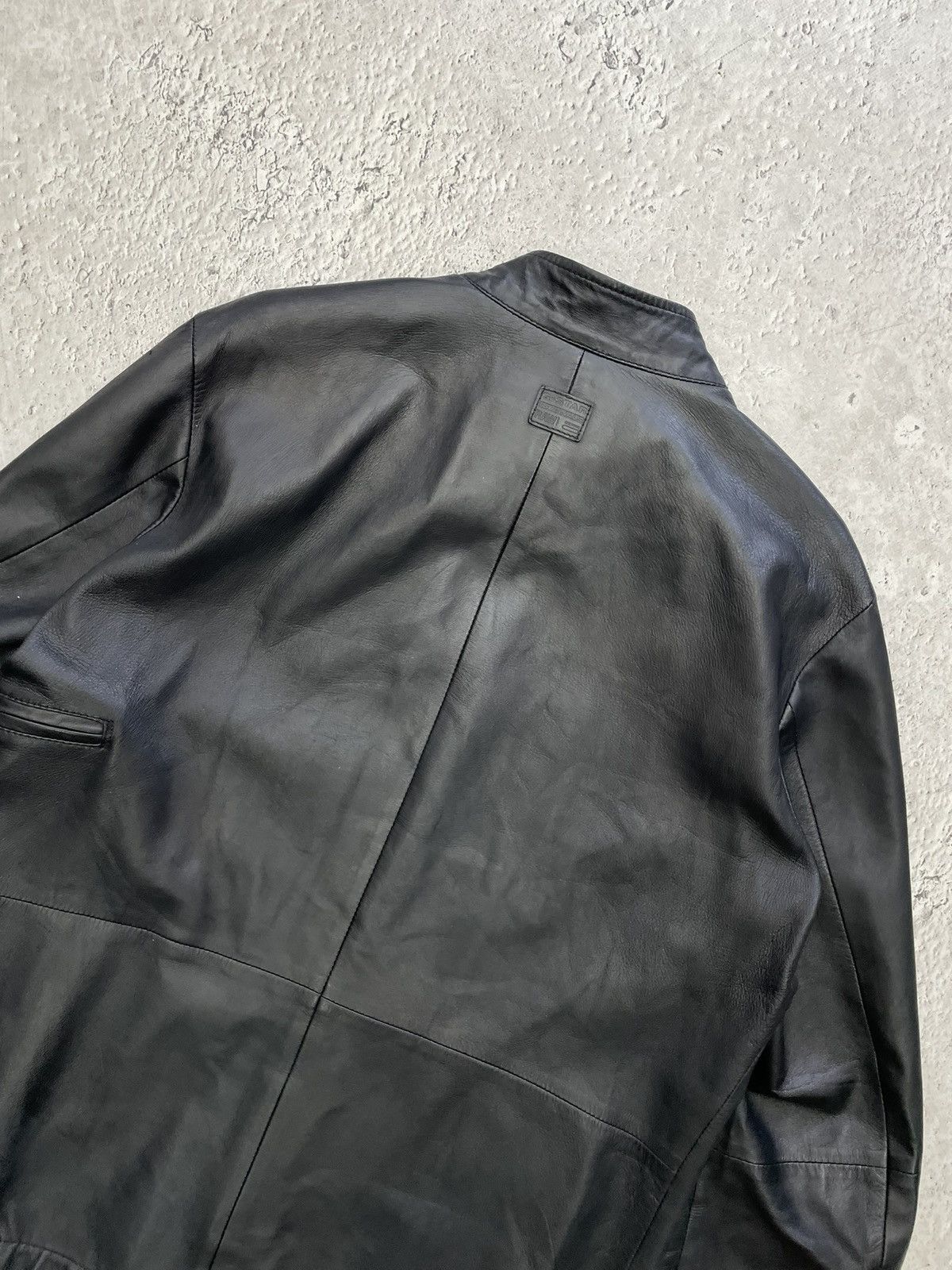 G-Star Rare slim 14thaddiction hype leather jacket 90s hype Size US XL / EU 56 / 4 - 13 Thumbnail