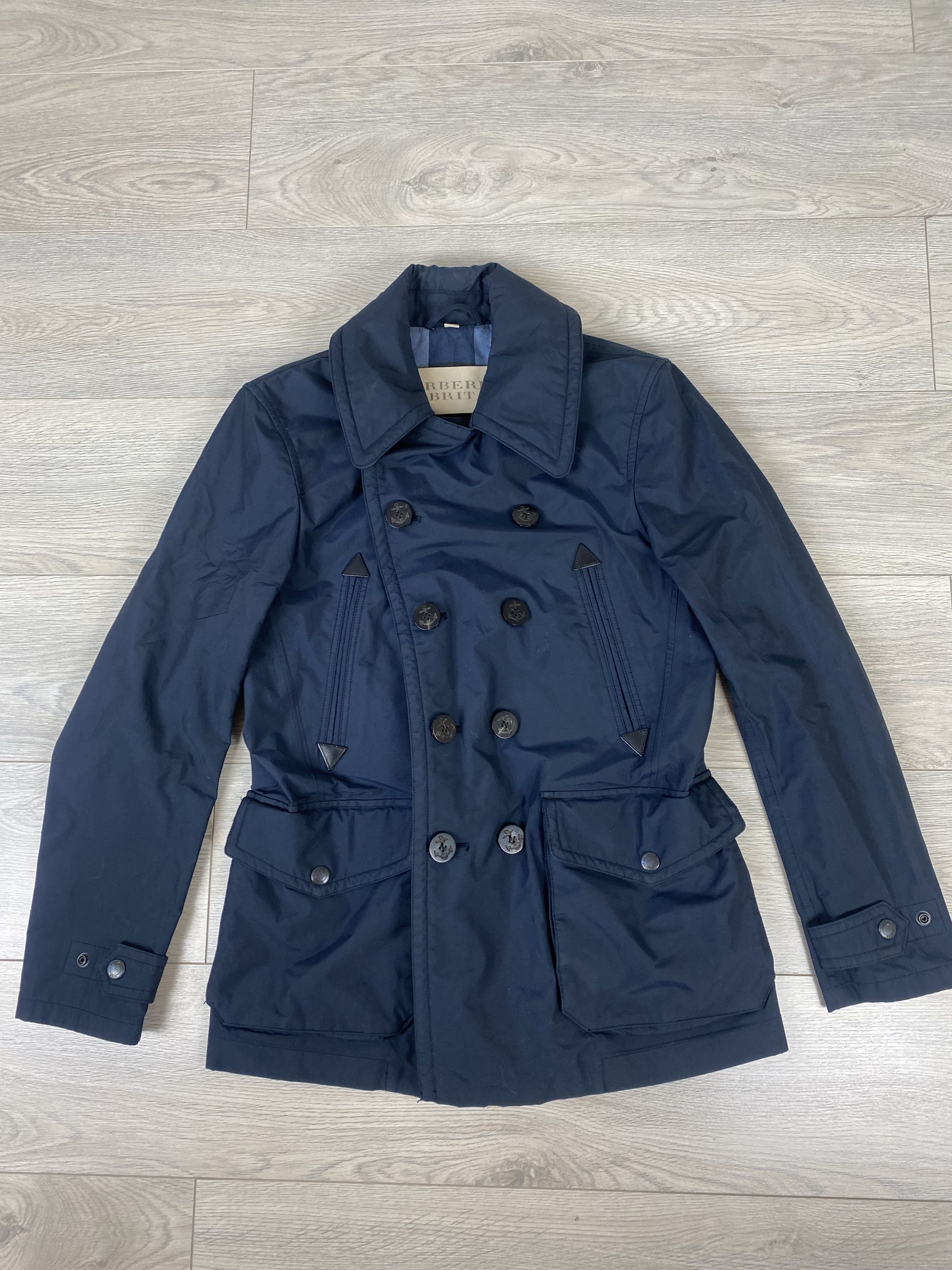 Burberry Burberry Brit Water Resistant Double Breasted Jacket Size US M / EU 48-50 / 2 - 4 Thumbnail