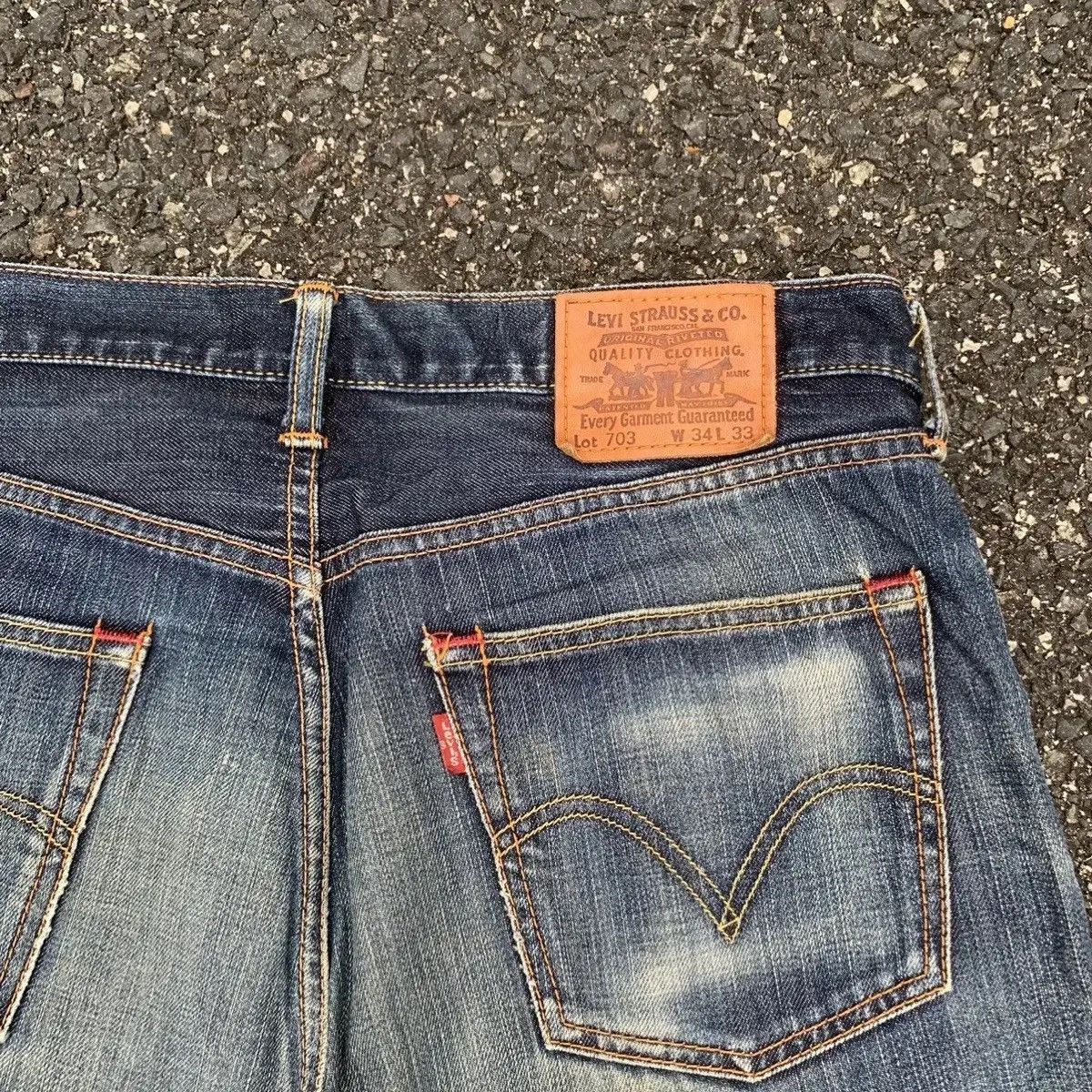 Levi's Levi’s LOT703 Distressed Denim Levis Sun Faded Jeans Pants Size US 34 / EU 50 - 13 Thumbnail