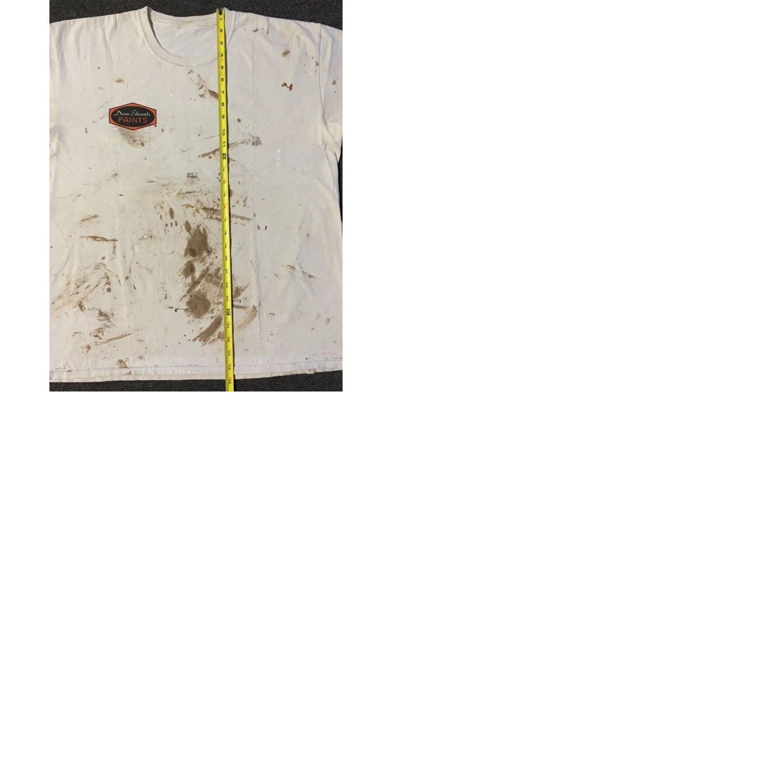 Thrasher Vtg Thrashed Faded Distress Paint Splatter Shirt XL Grunge Biker Surf Skate 90s Size US XL / EU 56 / 4 - 9 Thumbnail