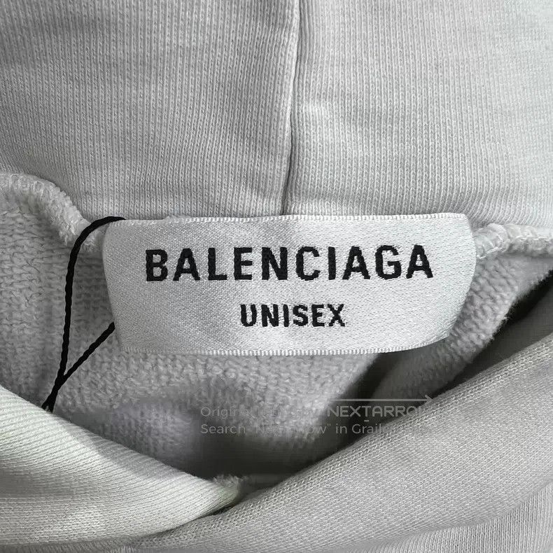 Balenciaga Balenciaga Double B Bat Embroidered Hoodie Size US XS / EU 42 / 0 - 4 Thumbnail