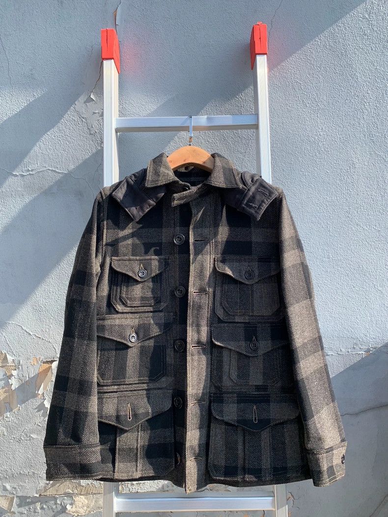 Freewheelers Freewheelers size 36 Woollen hooded hunting jacket Size US S / EU 44-46 / 1 - 2 Thumbnail
