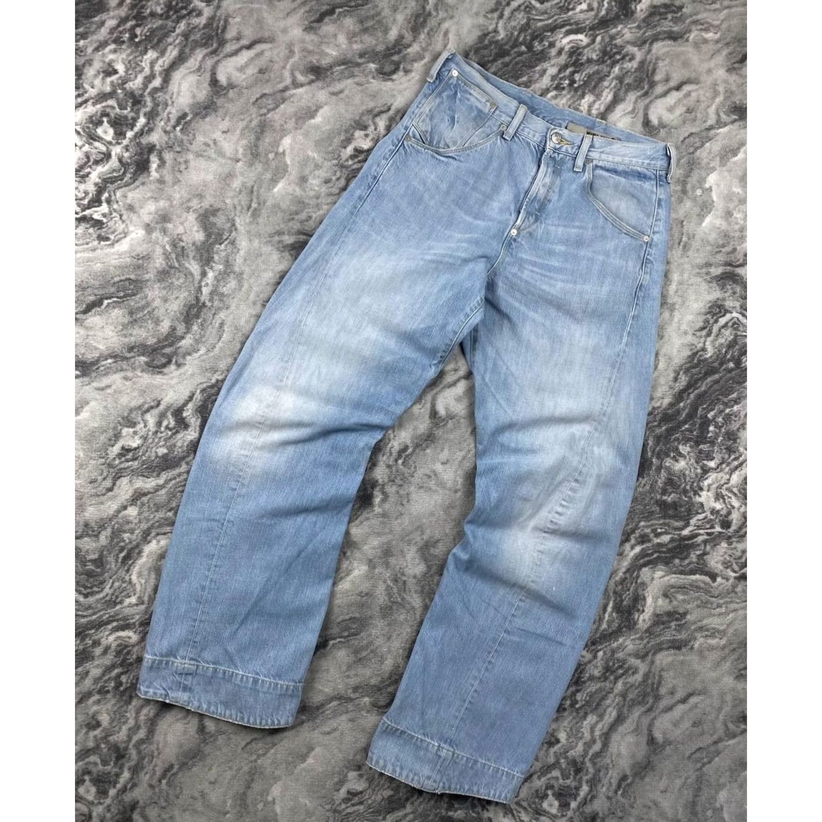 Levi's VINTAGE Levi’s Engineered Jeans Men 31 Blue Slim Straight 5-Pocket Denim Cotton Vintage: Yes Men Size US 31 - 2 Thumbnail