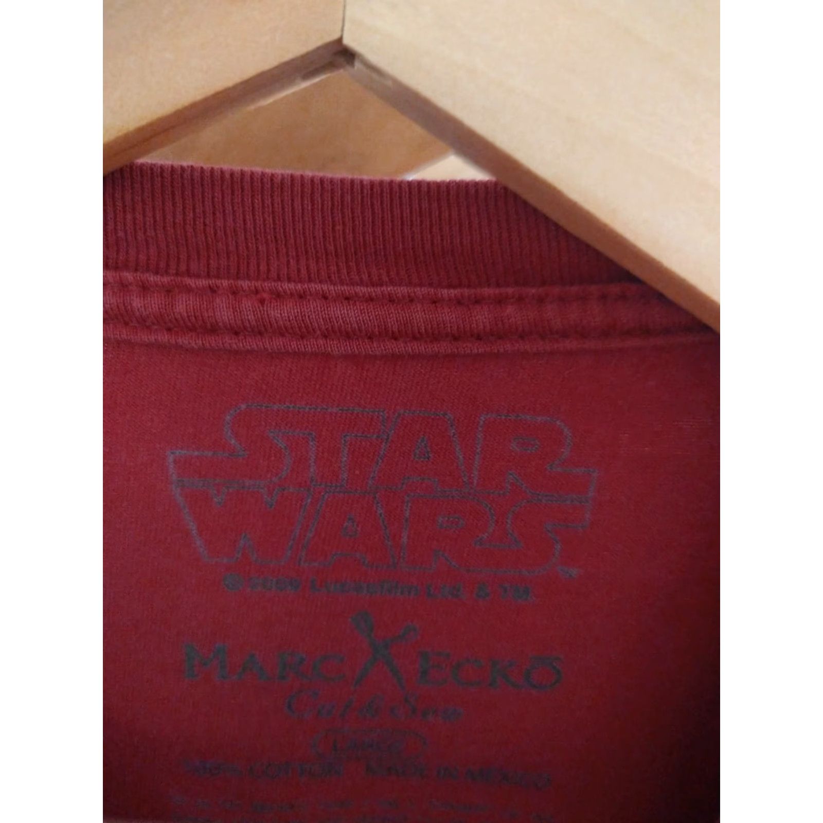 Star Wars VINTAGE Marc Ecko Cut And Sew Star Wars Collab Tee Darth Vader Large Shirt Mens Size US L / EU 52-54 / 3 - 3 Thumbnail