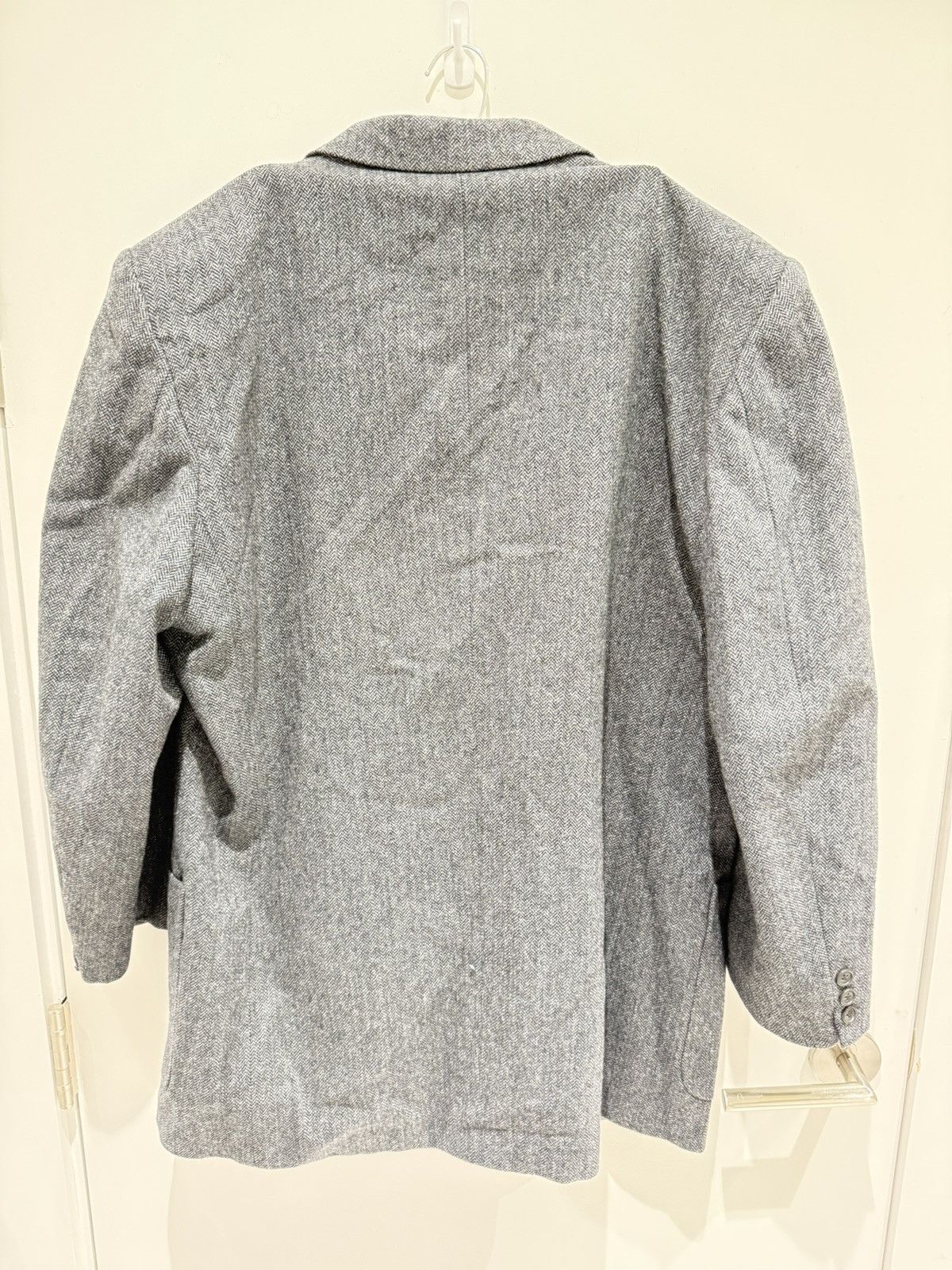 Yves Saint Laurent Vintage YSL Blazer — Teal/Gray Size 44L - 2 Thumbnail