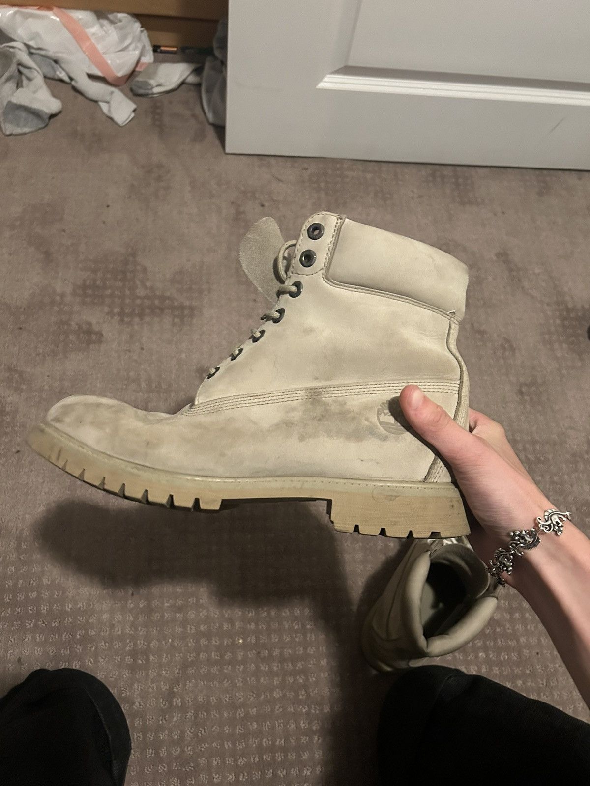 Timberland timbs size 11.5 Size US 11.5 / EU 44-45 - 2 Thumbnail