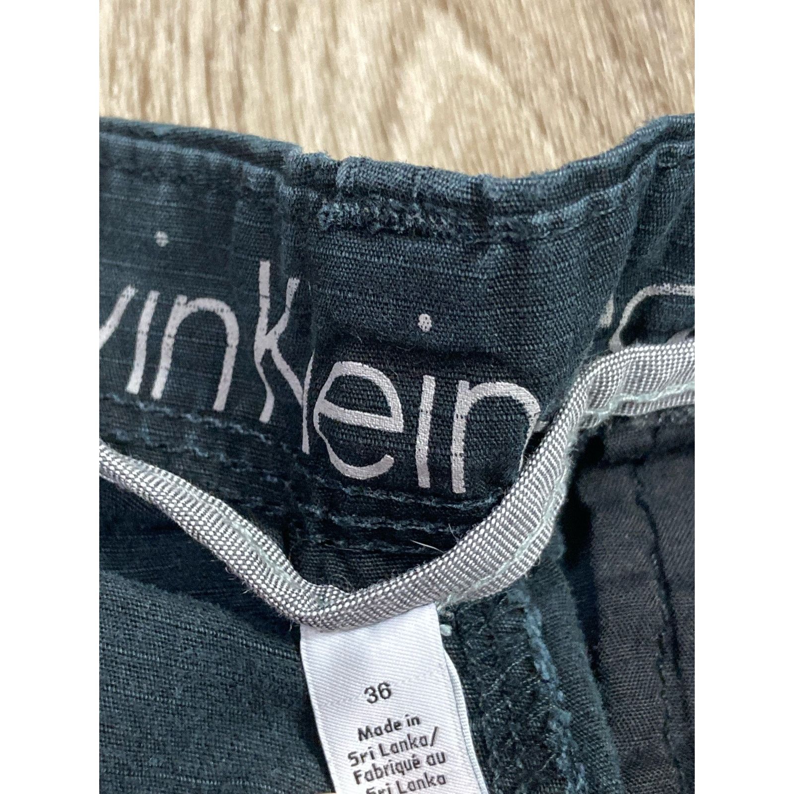 Calvin Klein Calvin Klein Men's Cargo Shorts 36 Gray Blue Casual Fashion Size US 36 / EU 52 - 2 Thumbnail