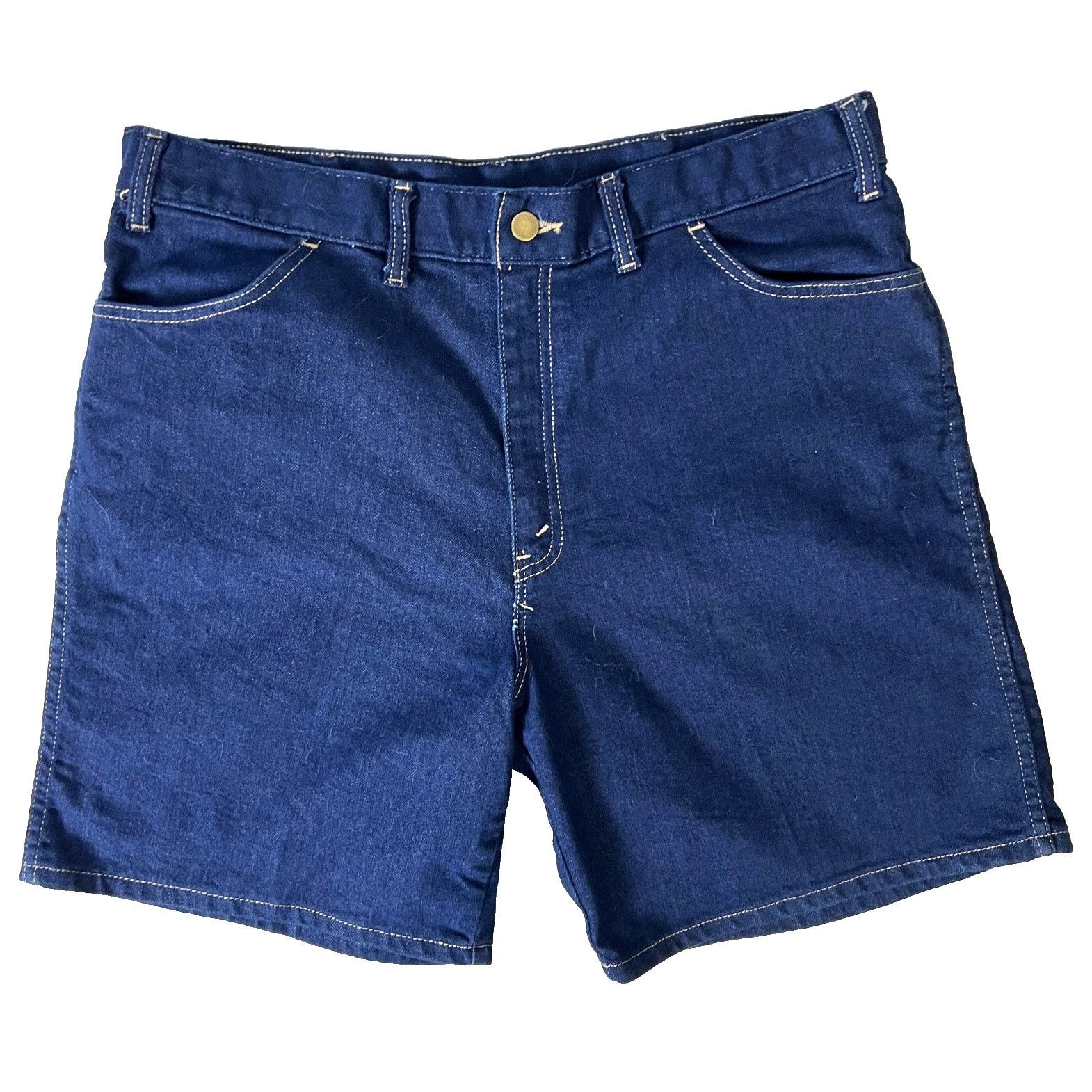 Other Nobrand USA Made Mens Vtg Denim Jean Shorts size 38 True Fit Size US 38 / EU 54 - 2 Thumbnail
