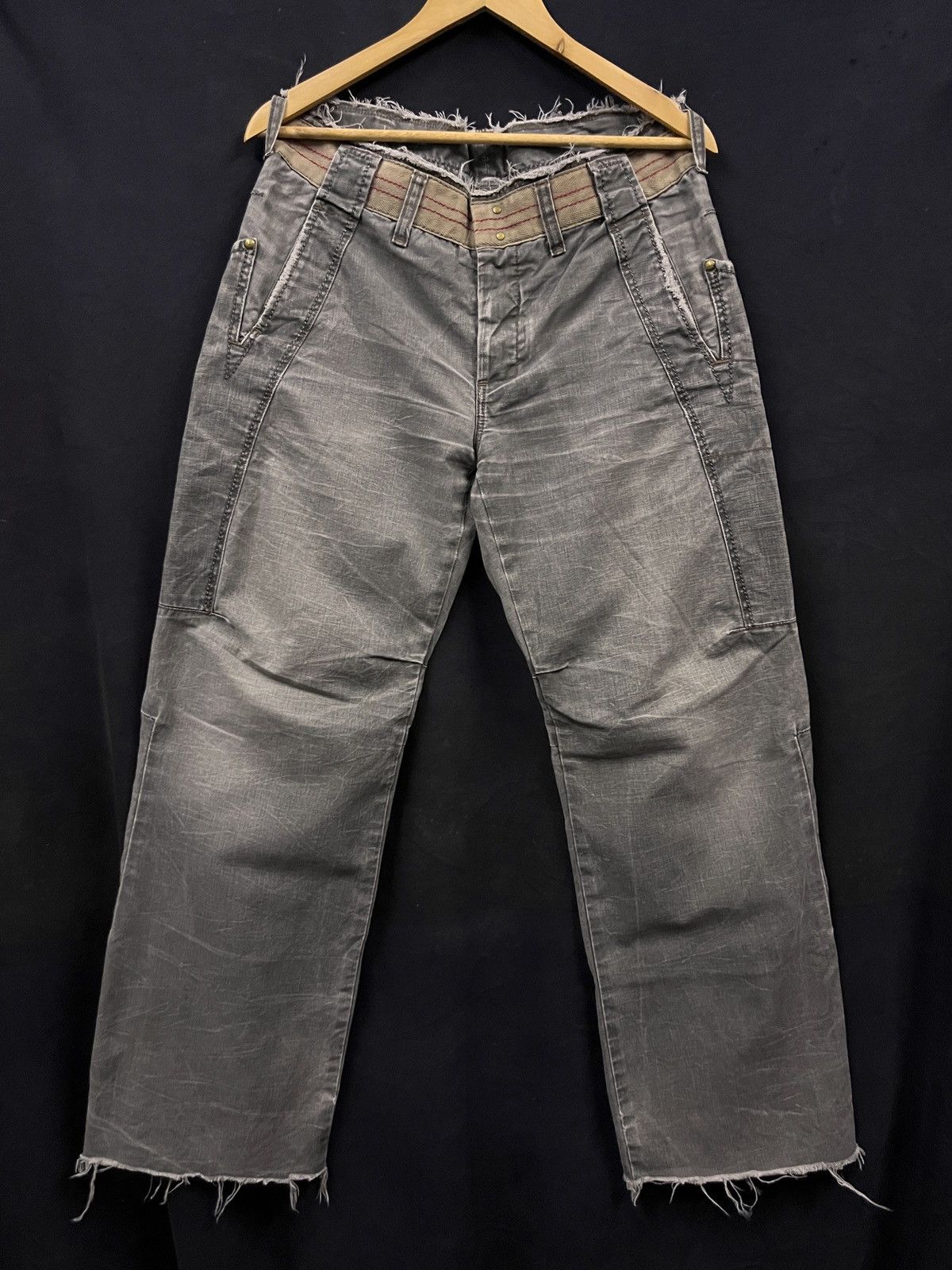 Marithe + Francois Girbaud VINTAGE MARITHE FRANCOIS GIRBAUD PANTS Size US 36 / EU 52 - 1 Thumbnail