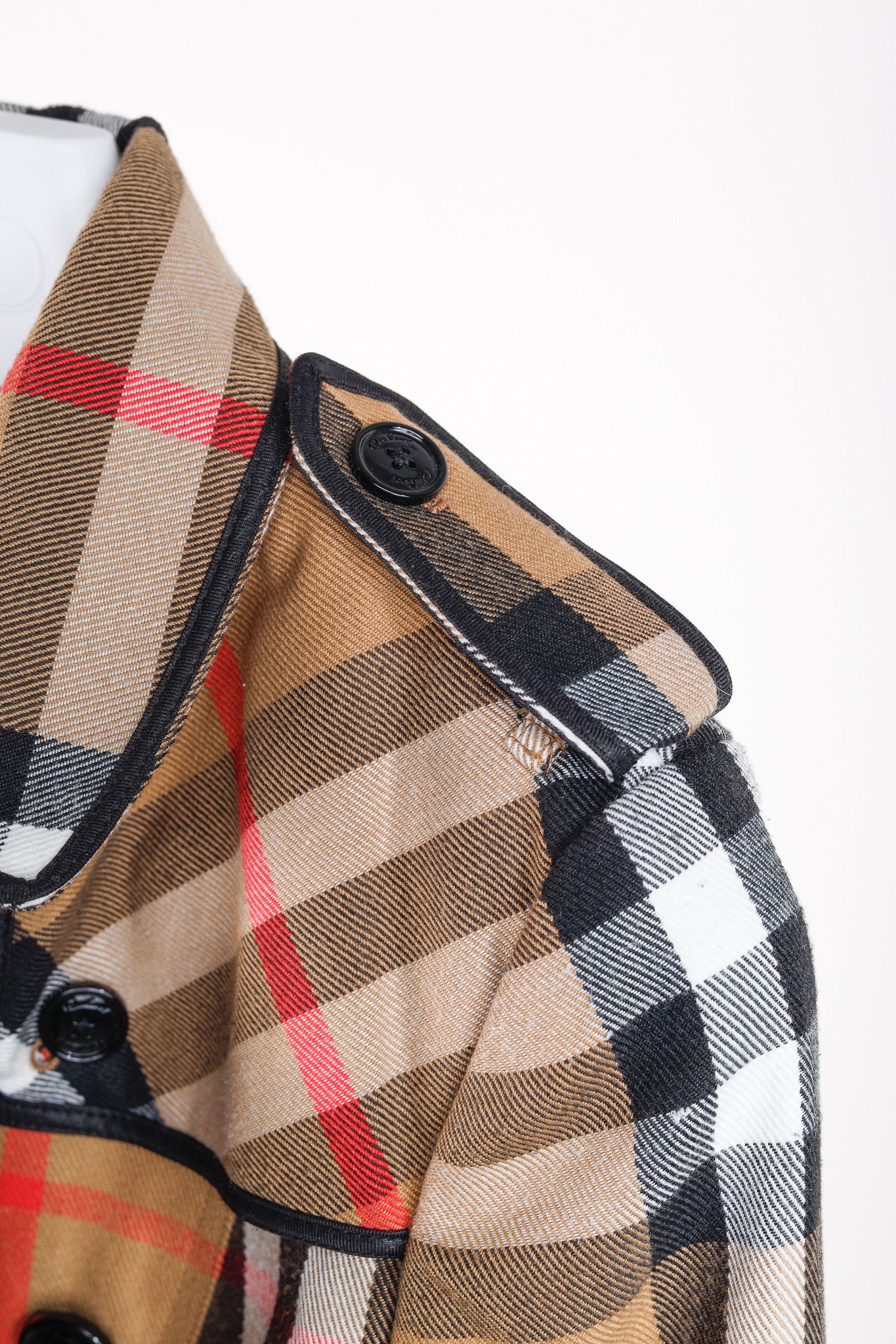 Burberry Burberry Heritage Check Brown Cotton Trench Size M / US 6-8 / IT 42-44 - 6 Thumbnail