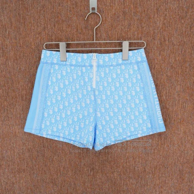 Dior Dior Blue old-fashioned full-print shorts Size 26" / US 2 / IT 38 - 2 Thumbnail