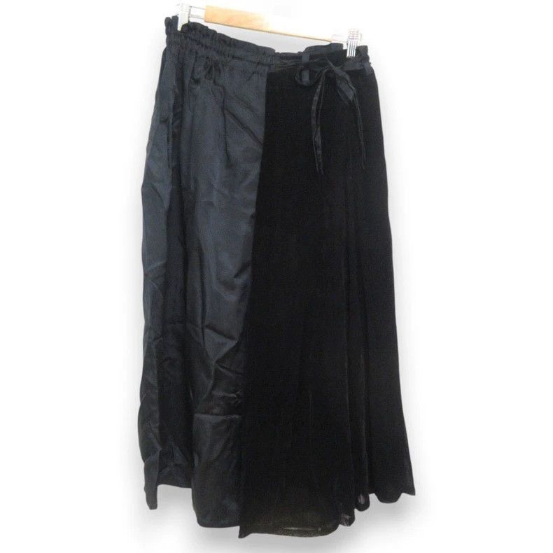Y's Y's size 2 Velvet Satin Culottes Wide Leg Pants Size US 28 / EU 44 - 1 Thumbnail