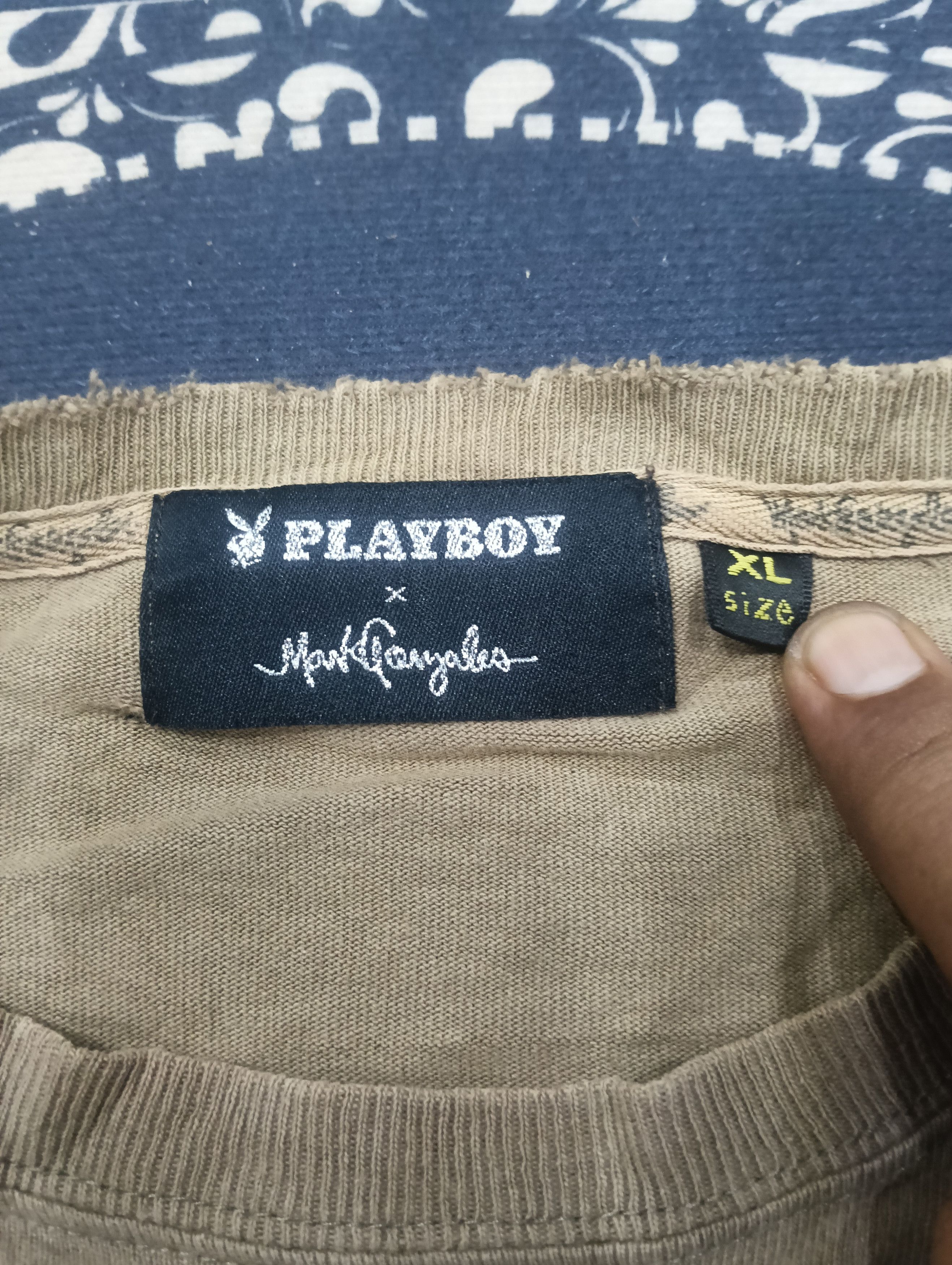 Playboi Carti Mark Gonzales X Playboy Collab Shirt Size US L / EU 52-54 / 3 - 8 Thumbnail