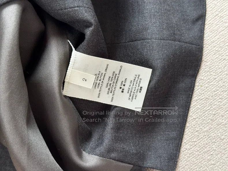 The Row The row size 2 Grey suit vest Size XXS / US 00 / IT 34 - 5 Thumbnail