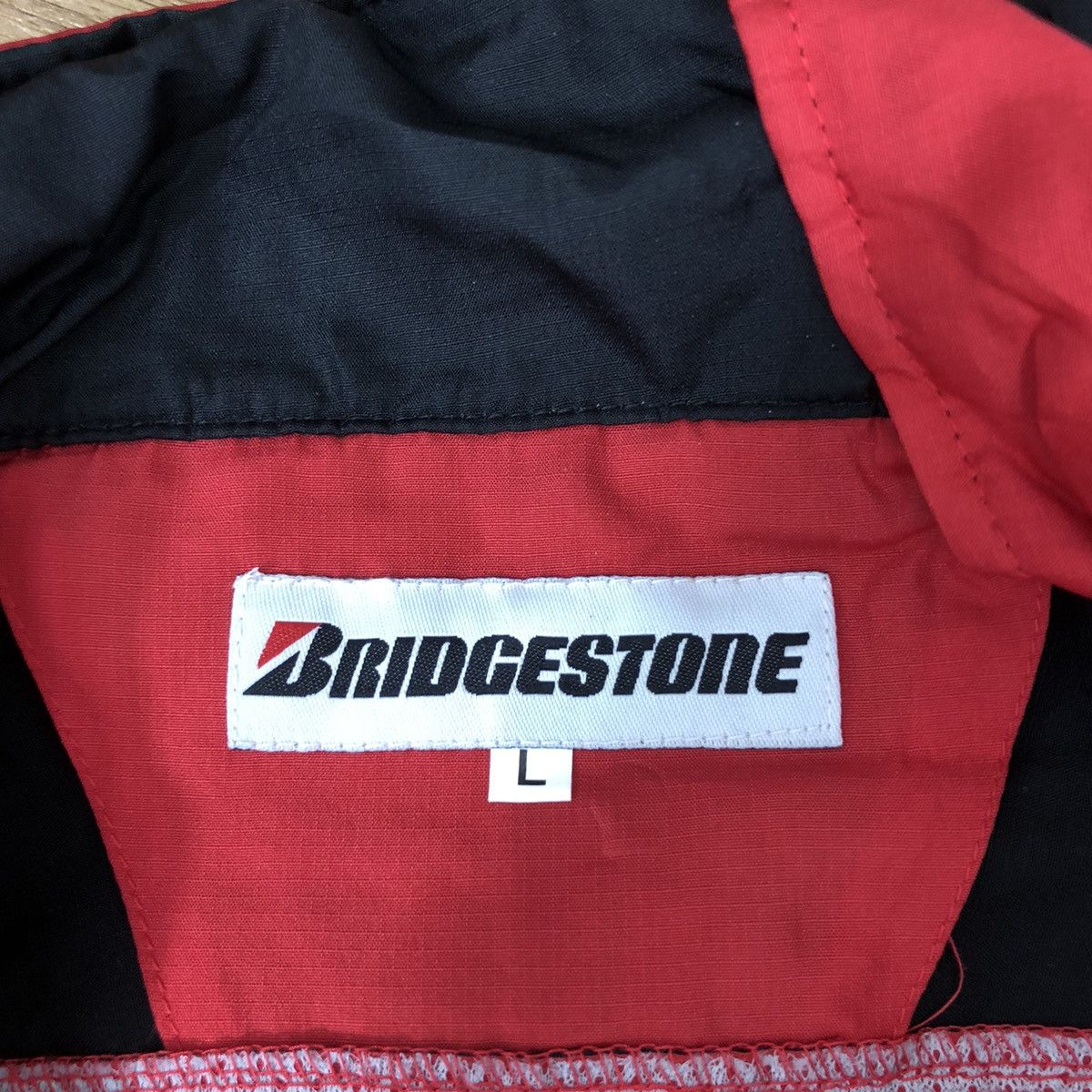 Vintage Vintage BRIDGESTONE Jacket Motosports Racing Team Potenza Size US L / EU 52-54 / 3 - 4 Thumbnail