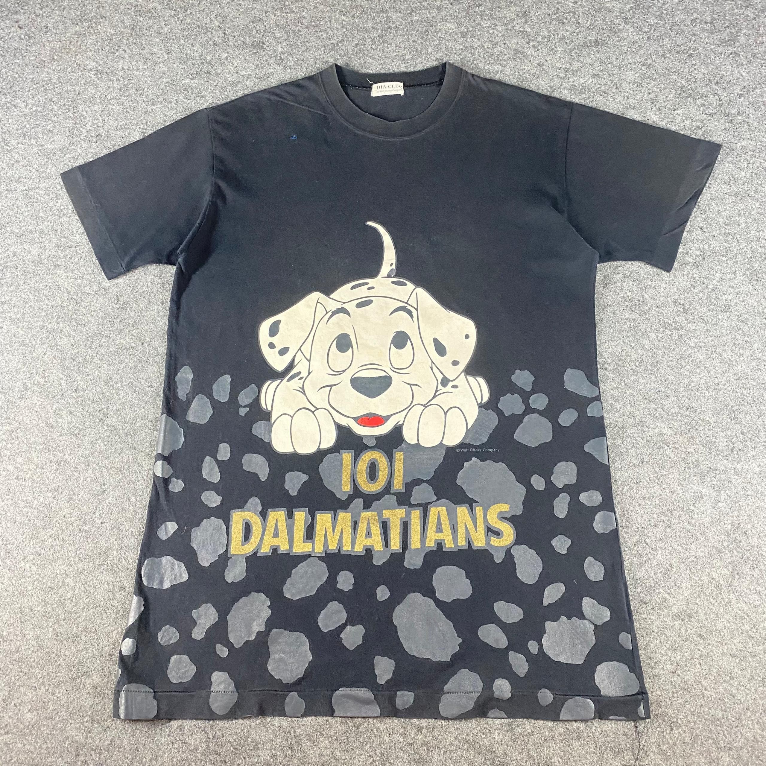 Disney Vintage IoI Dalmatians Dia Club Disney Tshirt Size US M / EU 48-50 / 2 - 1 Thumbnail