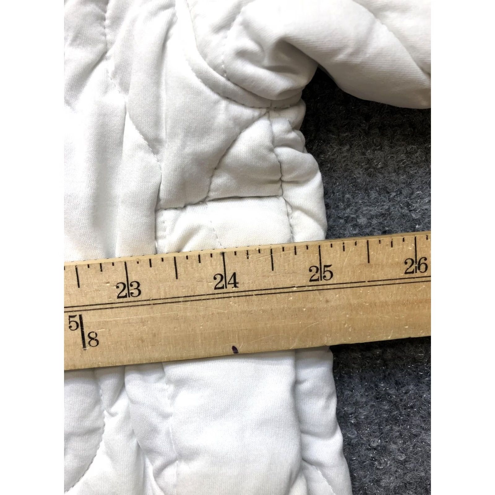 RLX Ralph Lauren RLX Ralph Lauren Golf Jacket Mens Small White Quilted 1/2 Zip Pullover Insulated Size US S / EU 44-46 / 1 - 3 Thumbnail